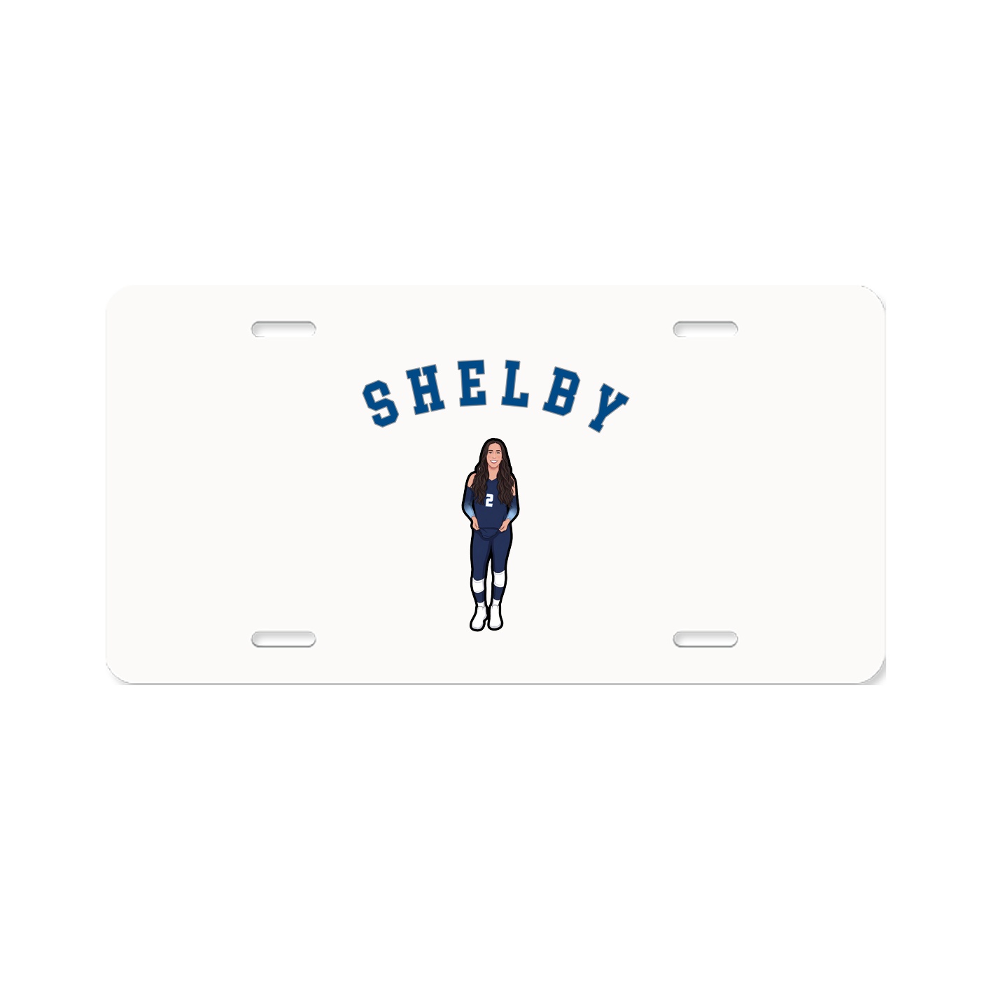 License Plate — Shirsey Arch in Classic