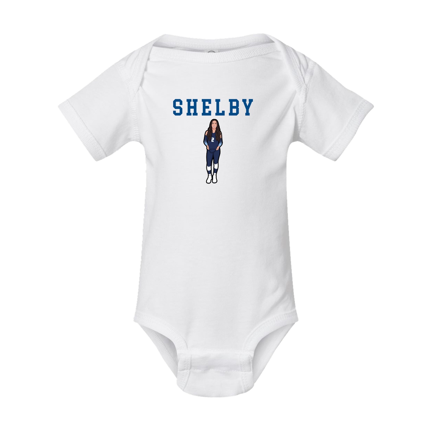 Baby Onesie — Shirsey in White