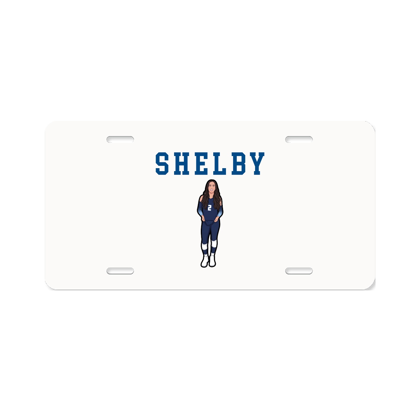 License Plate — Shirsey in Classic