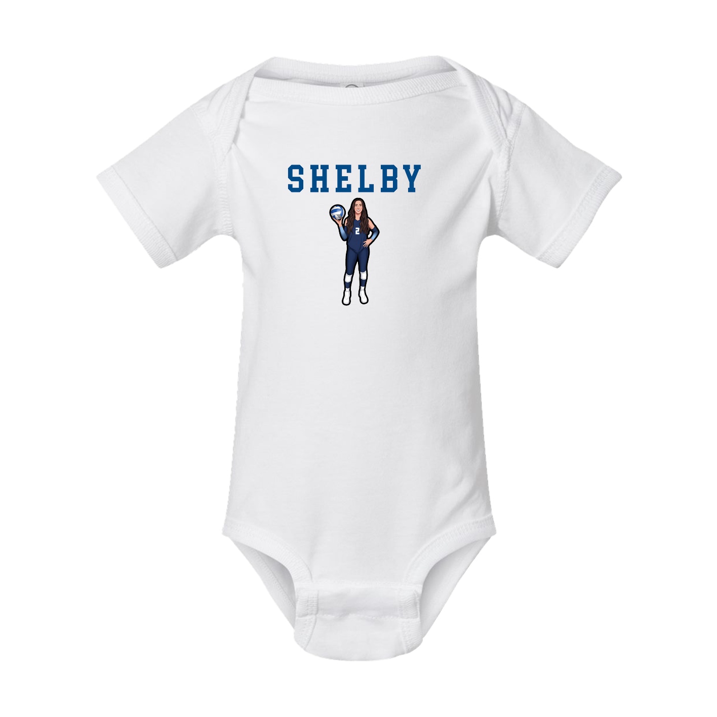 Baby Onesie — Shirsey in White