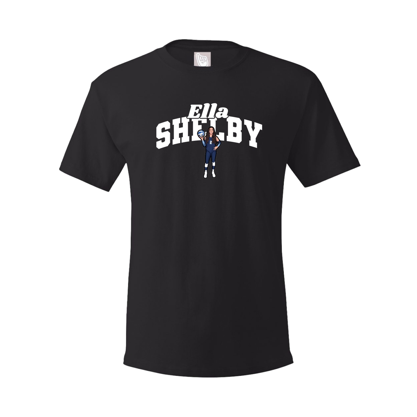 Tee — Signature Arch in Black
