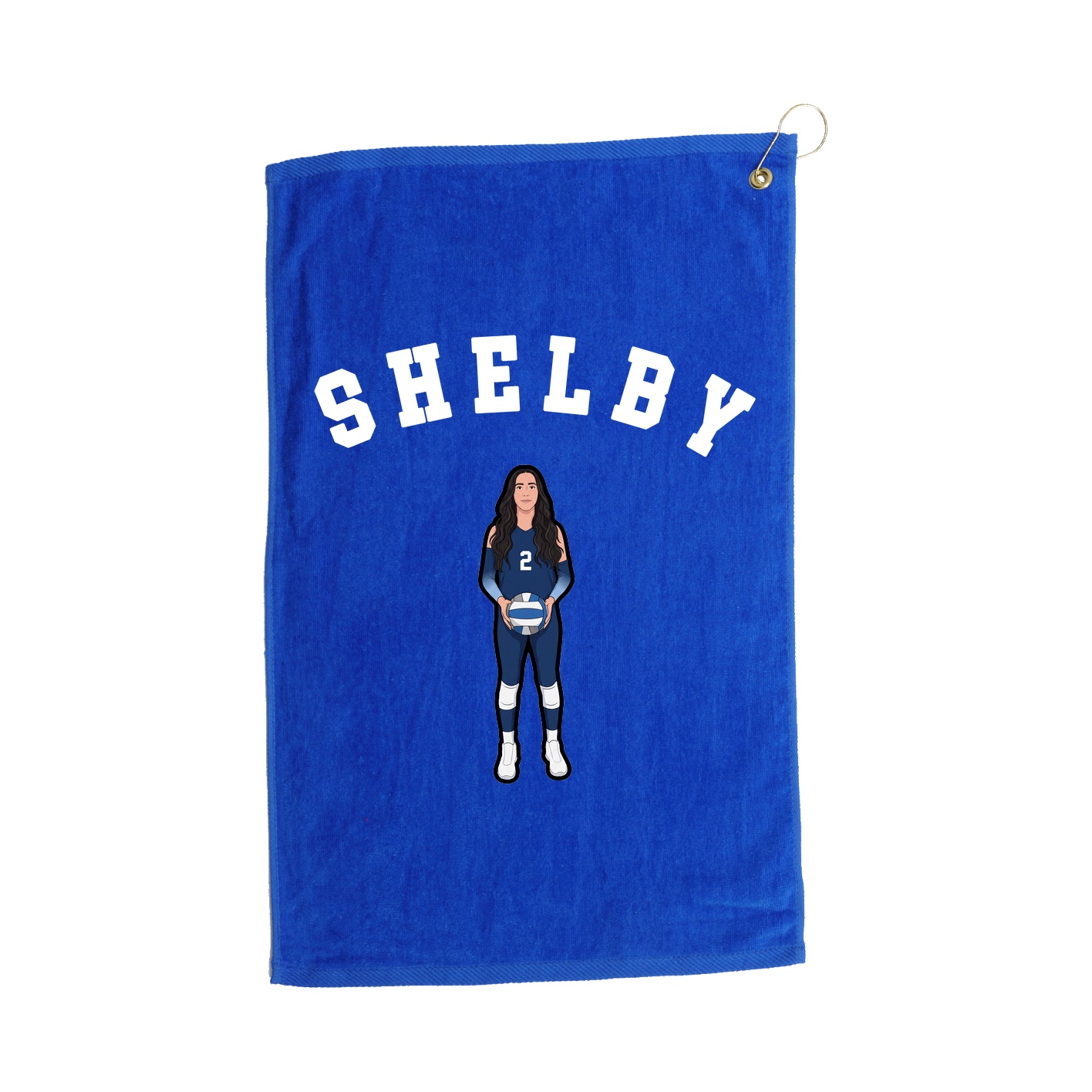 Golf Towel — Shirsey Arch in Royal