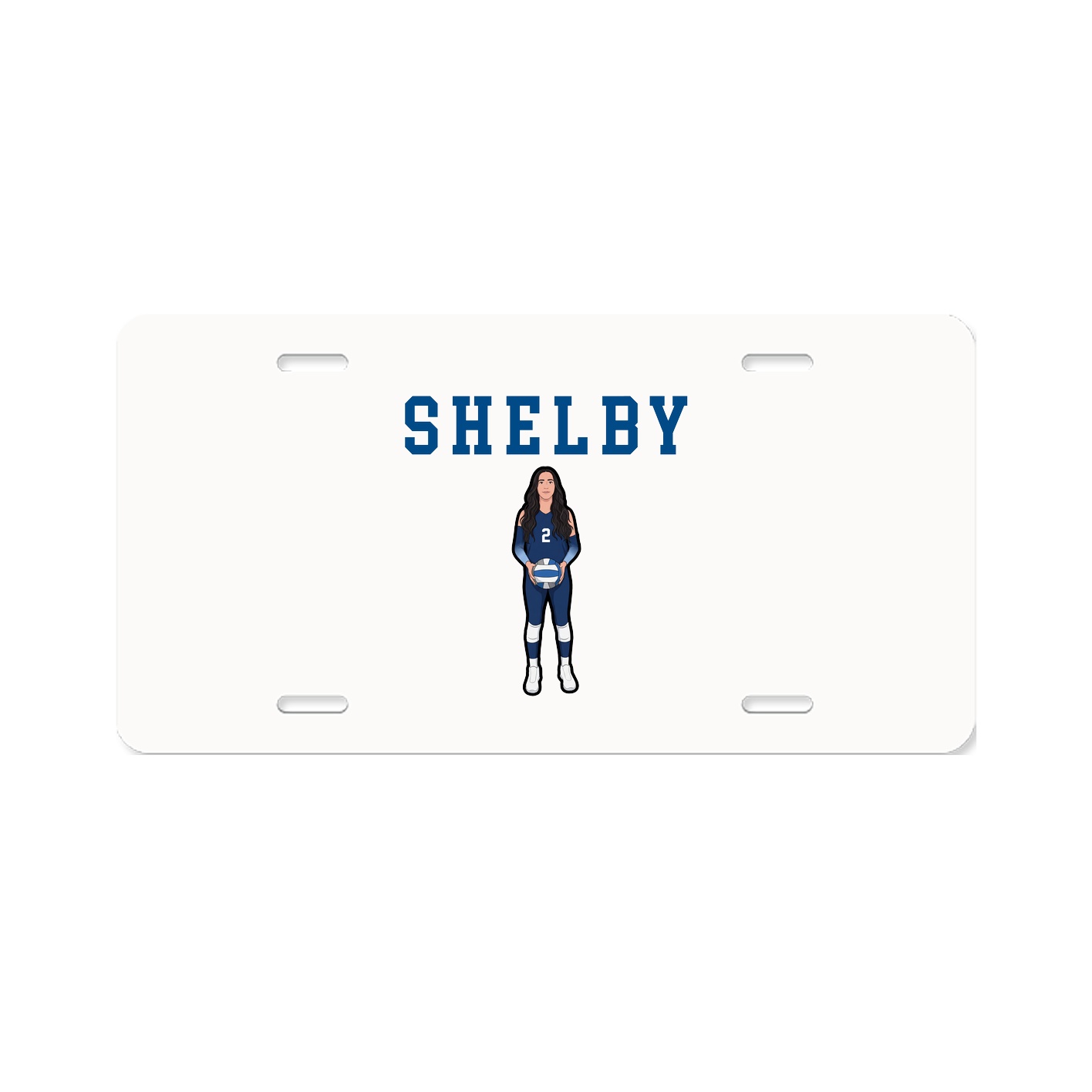 License Plate — Shirsey in Classic