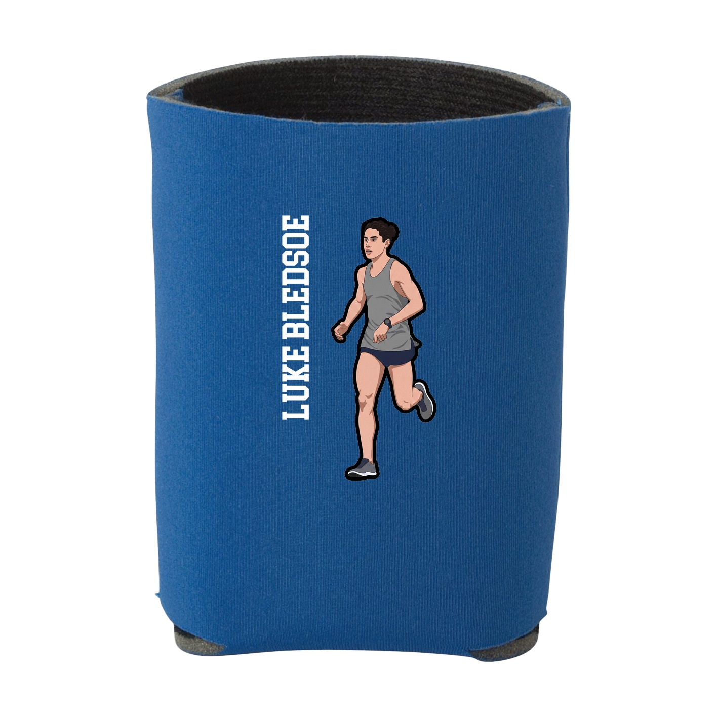 Can Holder — Name Vertical in Royal