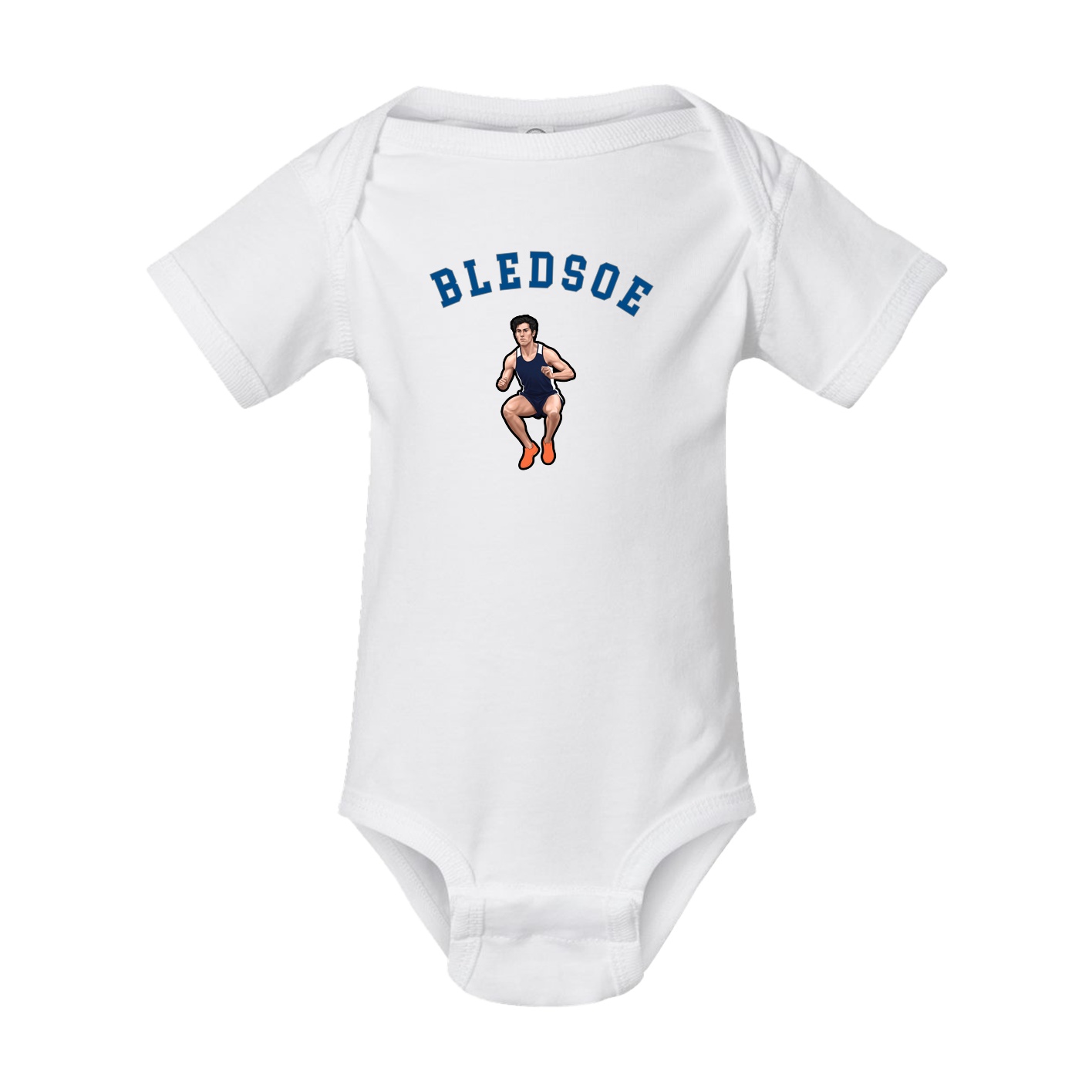Baby Onesie — Shirsey Arch in White