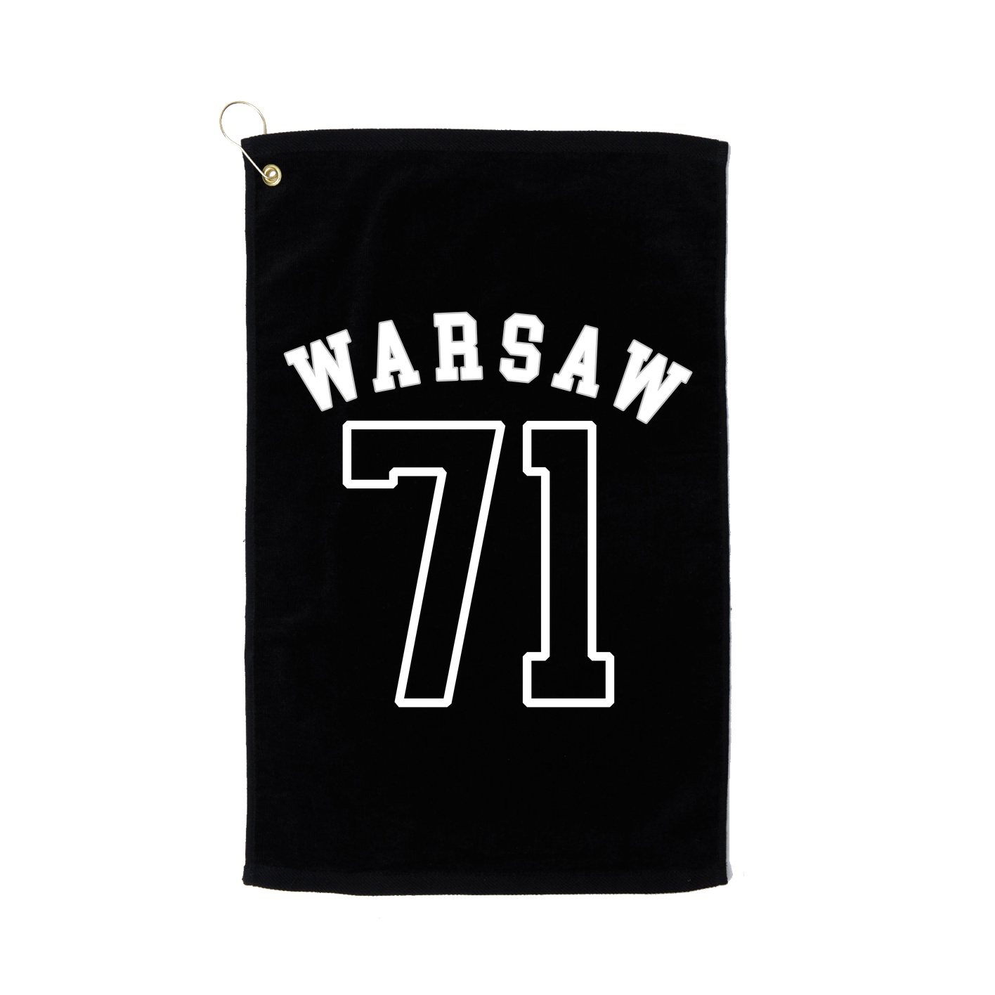 Golf Towel — Shirsey Arch in Black