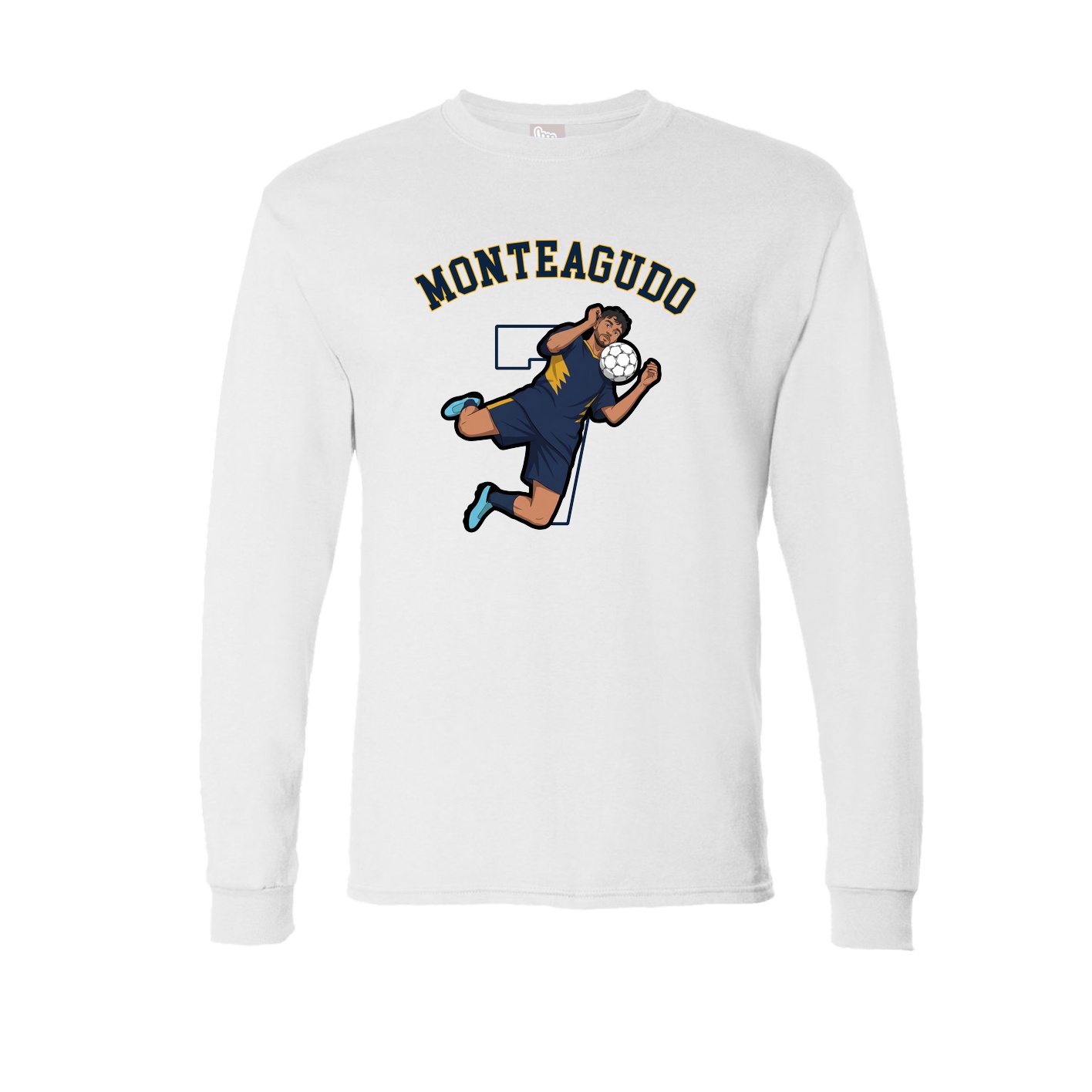 Long Sleeve Tee — Shirsey Arch in White