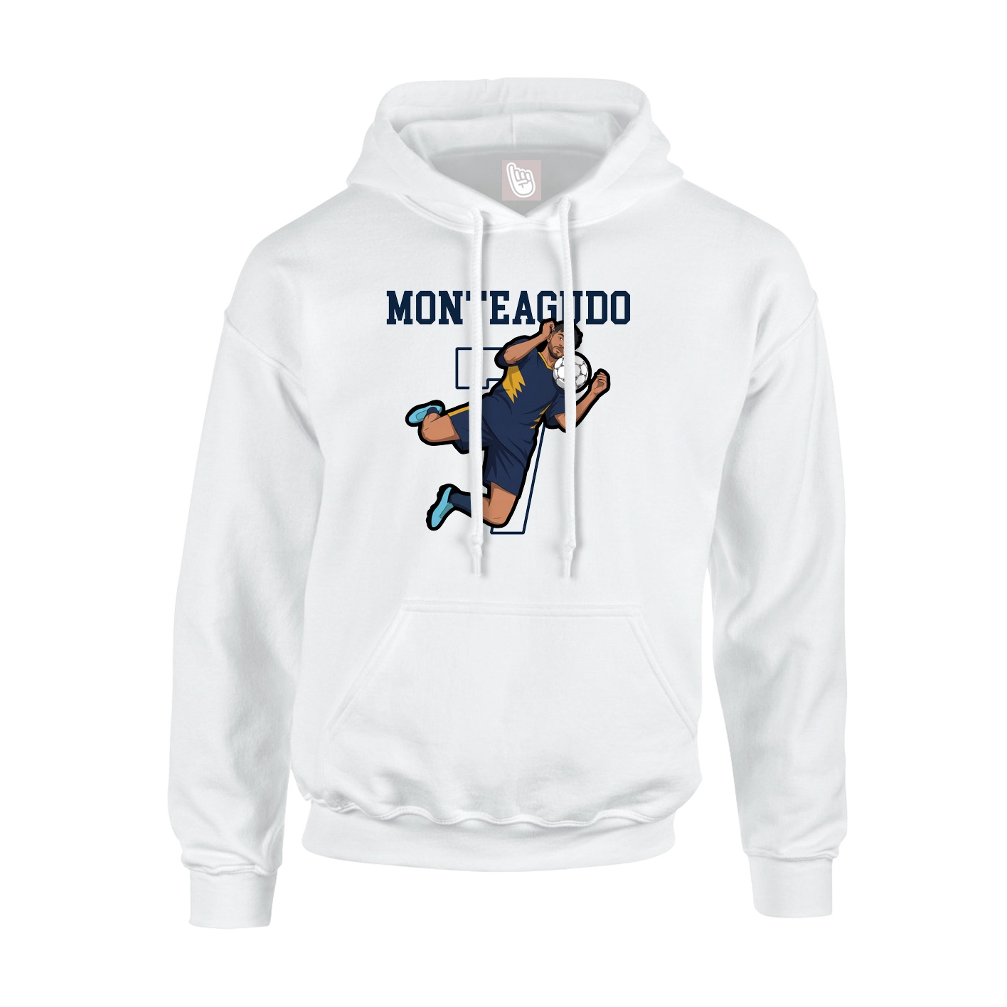 Hoodie — Shirsey in White