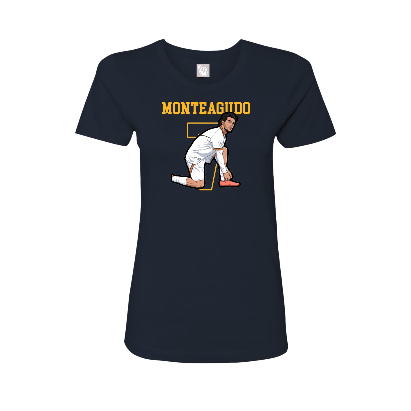 Fitted Women's Tee — Shirsey in Navy