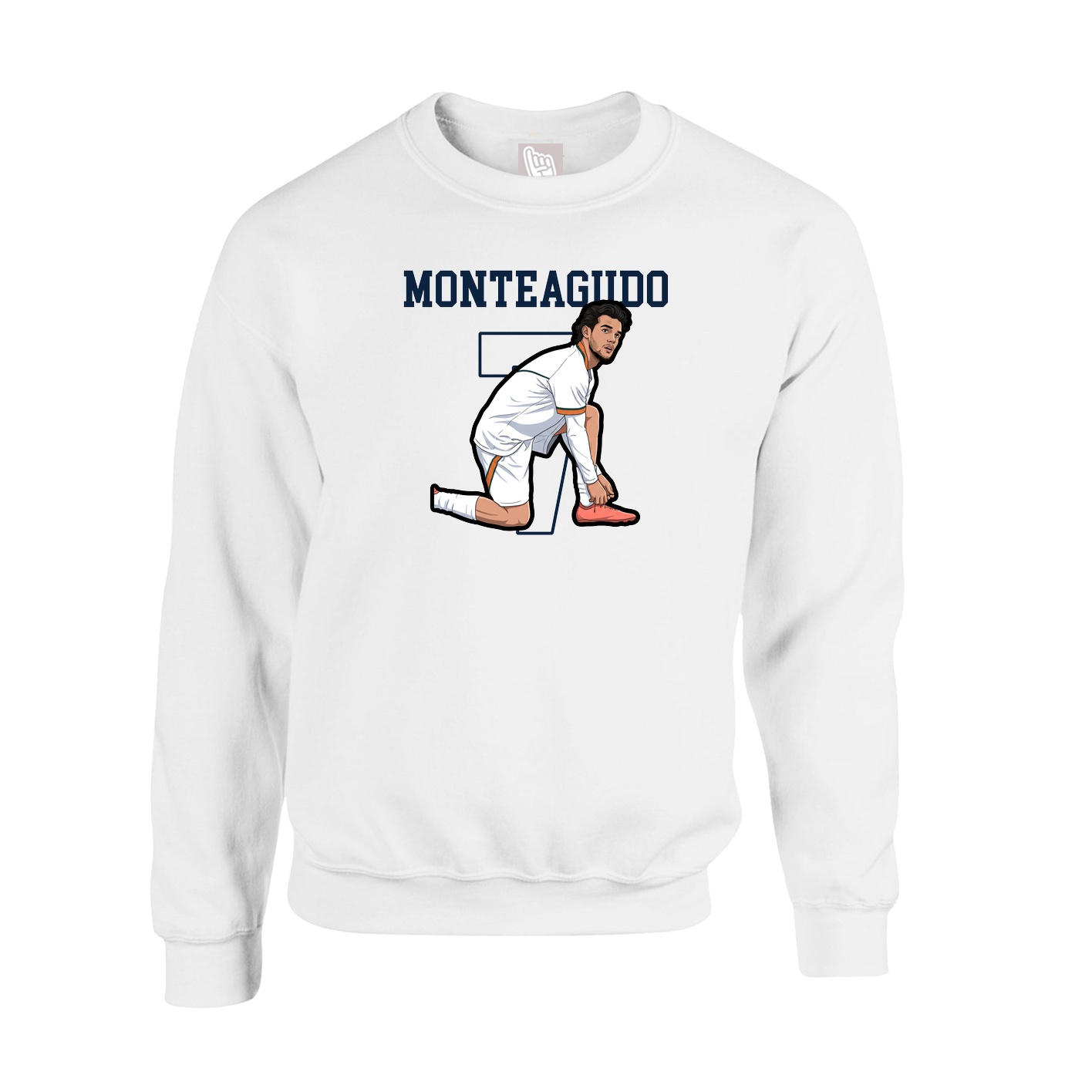 Fleece Crew — Shirsey in White