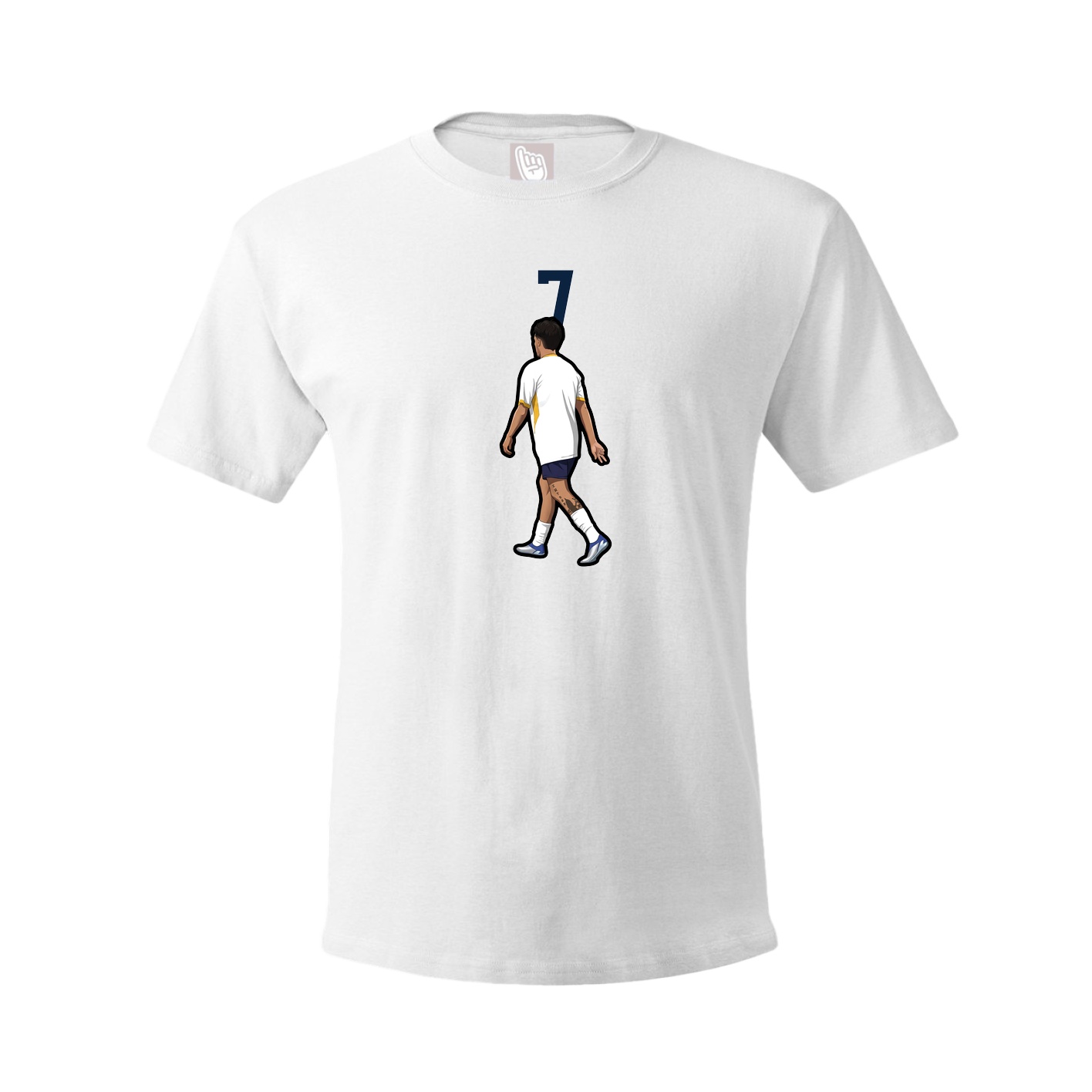 Tee — Number Top in White