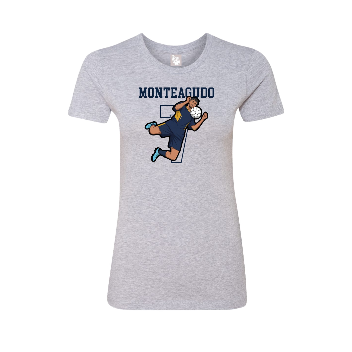 Fitted Women's Tee — Shirsey in Grey
