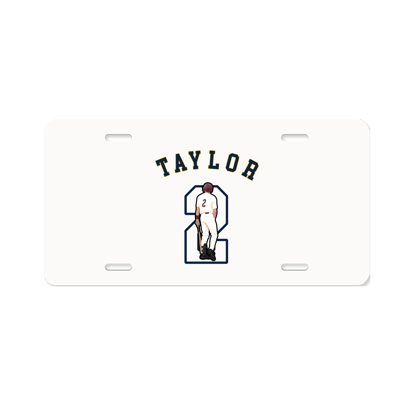 License Plate — Shirsey Arch in Classic