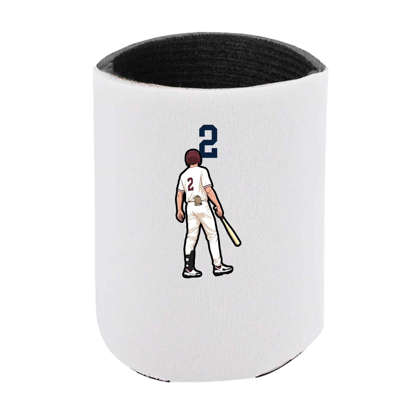 Can Holder — Number Top in White