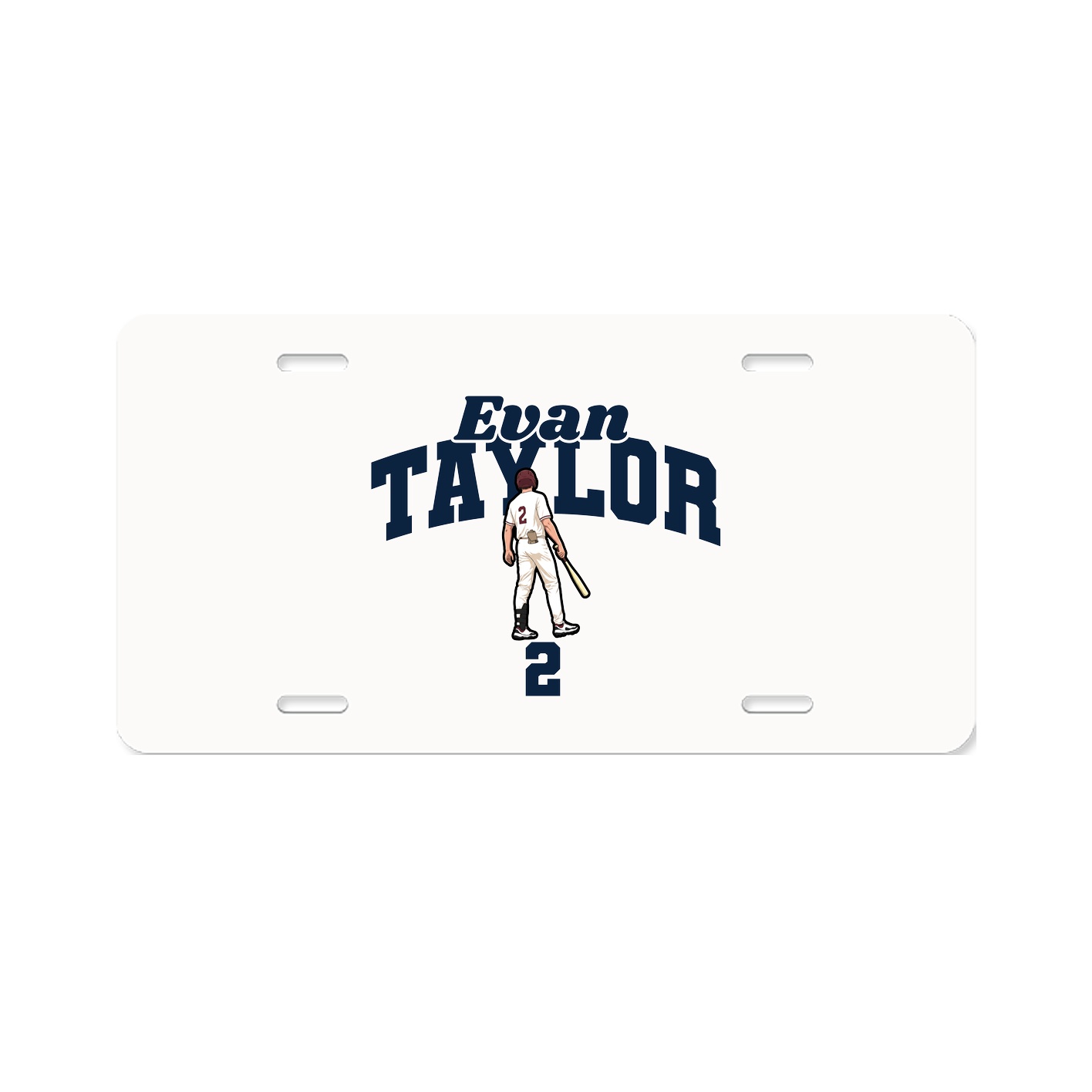 License Plate — Signature Arch in Classic