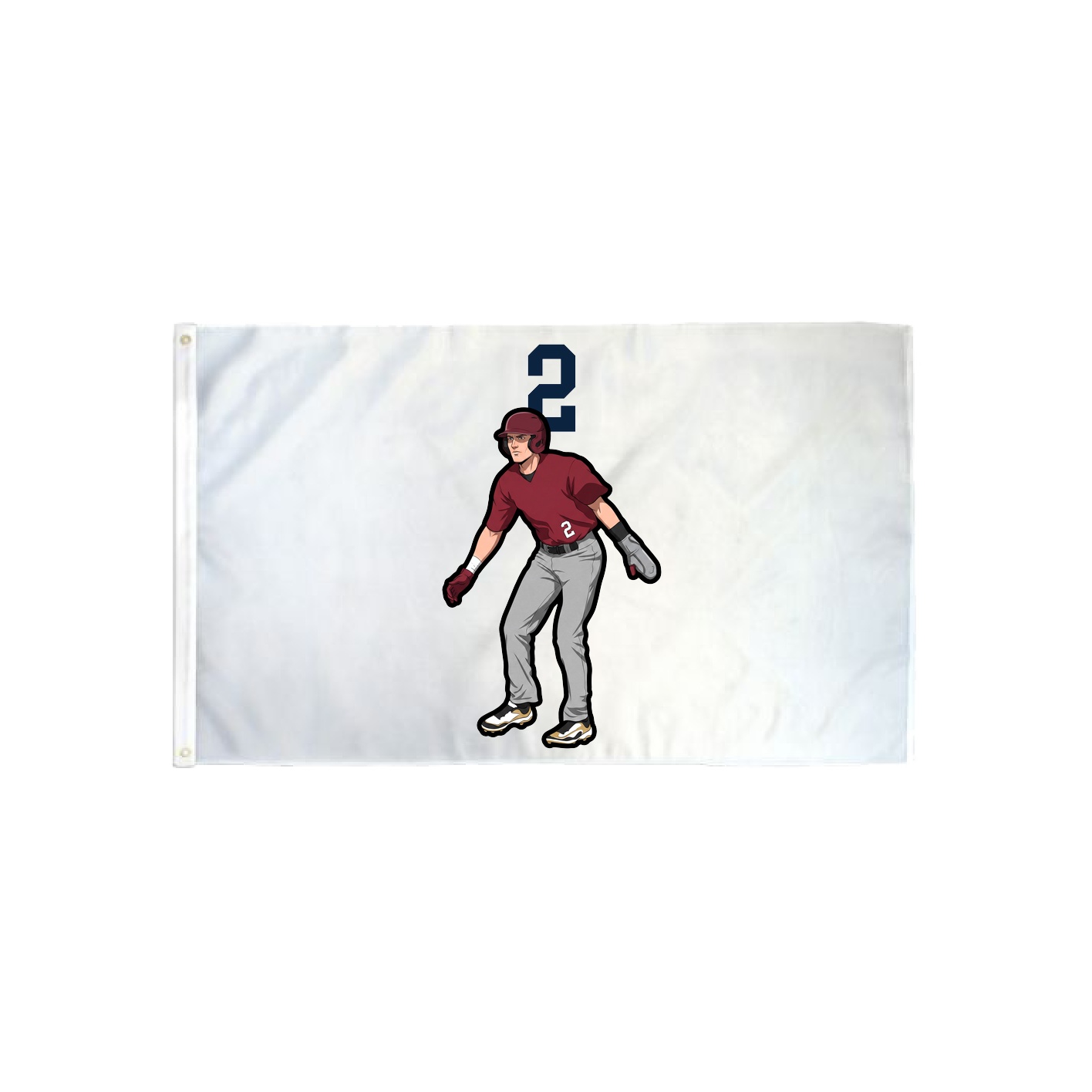 3x5 Flag — Number Top in Classic