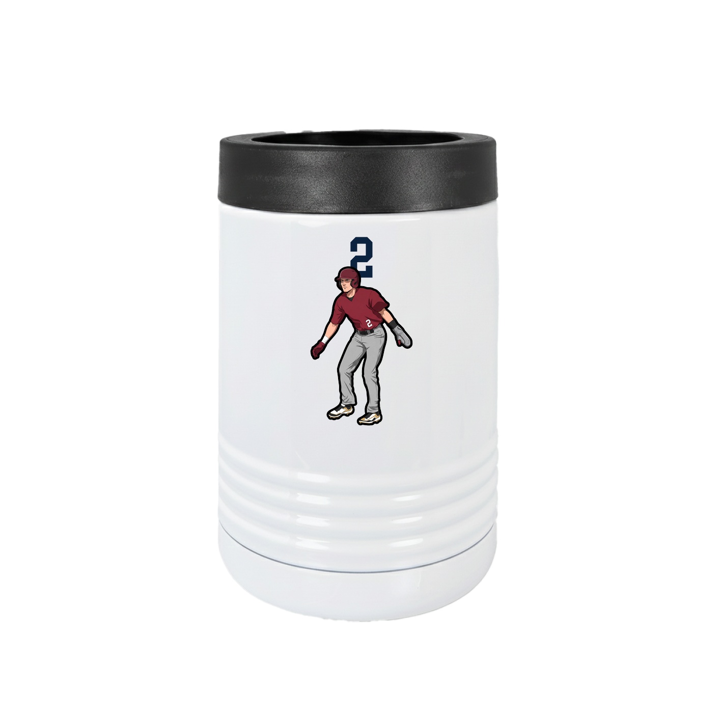 Beverage Holder — Number Top in White