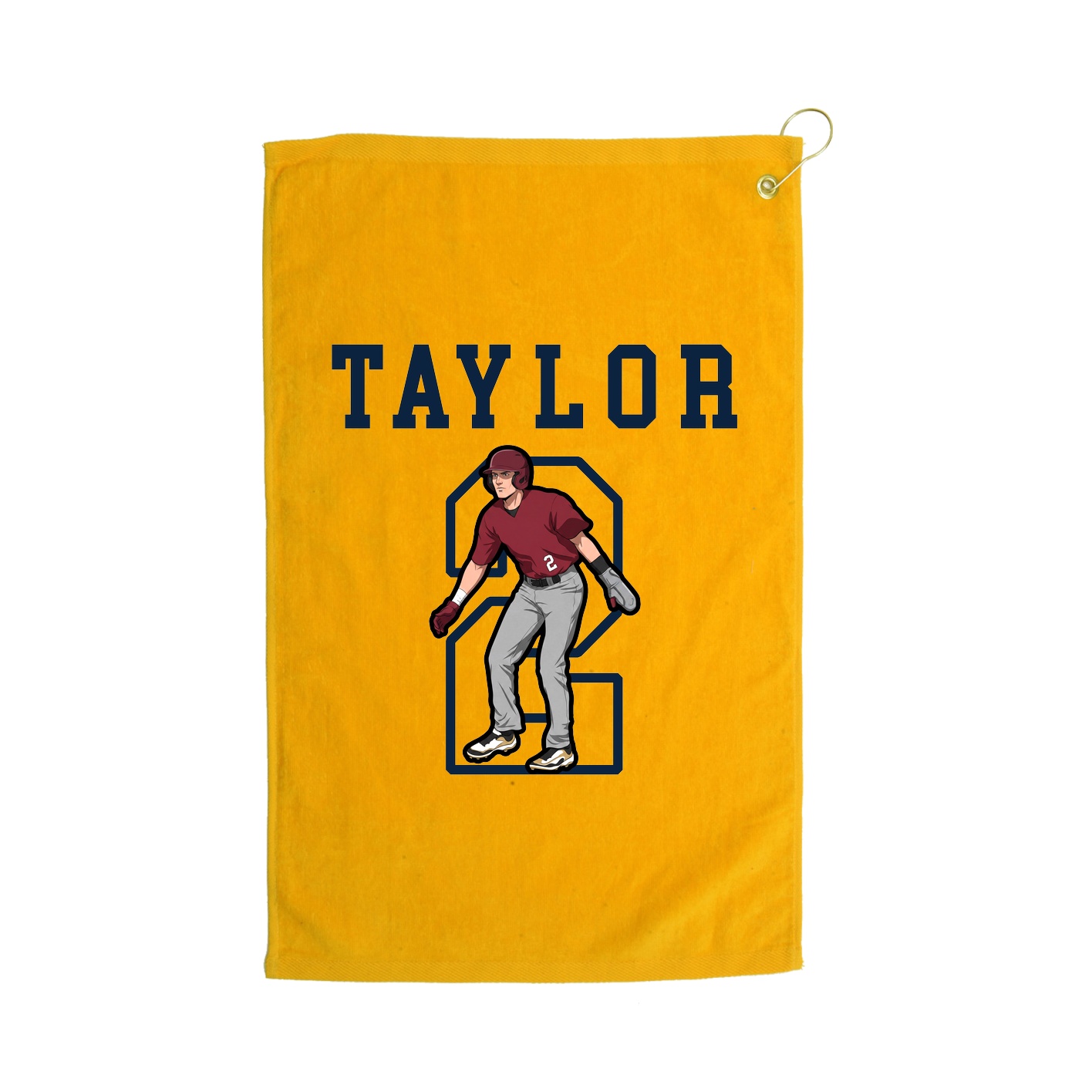 Golf Towel — Shirsey in Gold