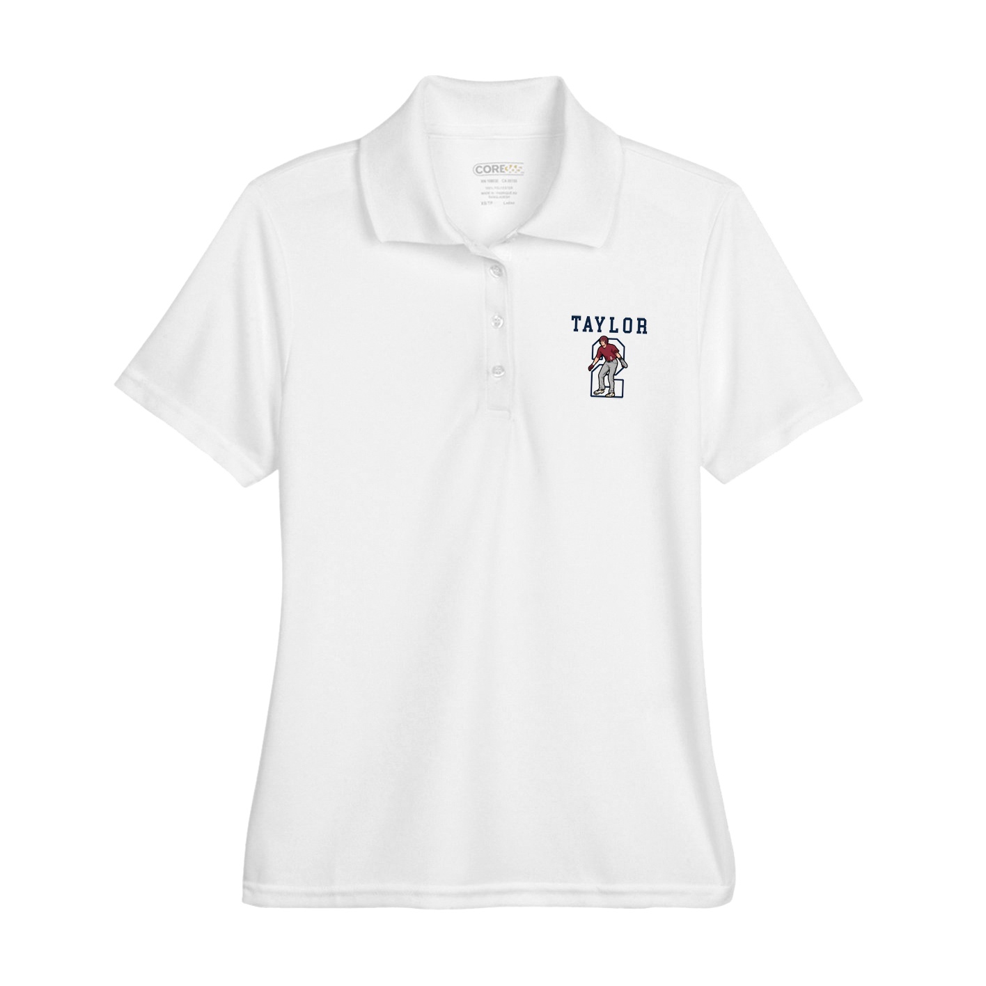 Womens Performance Polo — Shirsey in White