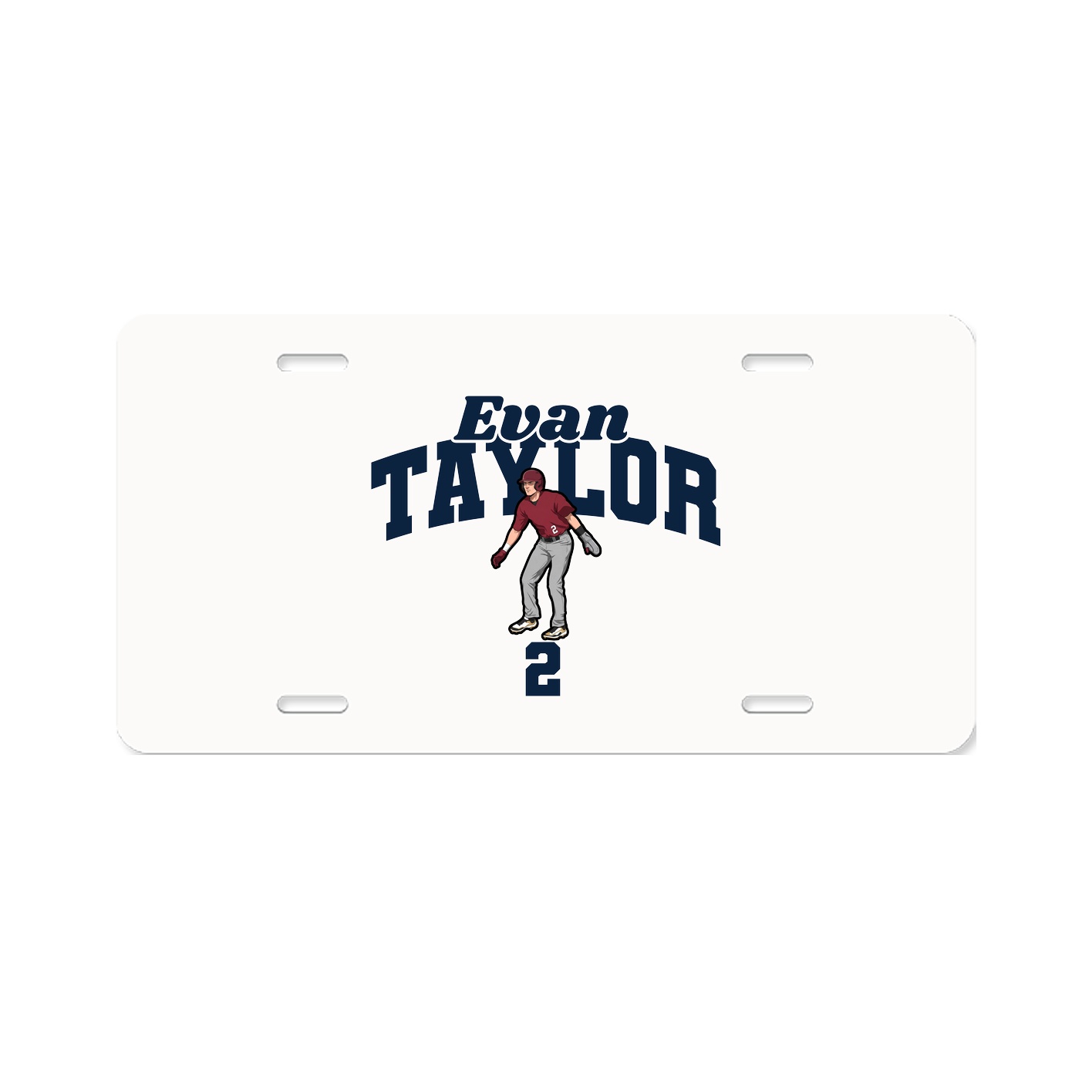 License Plate — Signature Arch in Classic