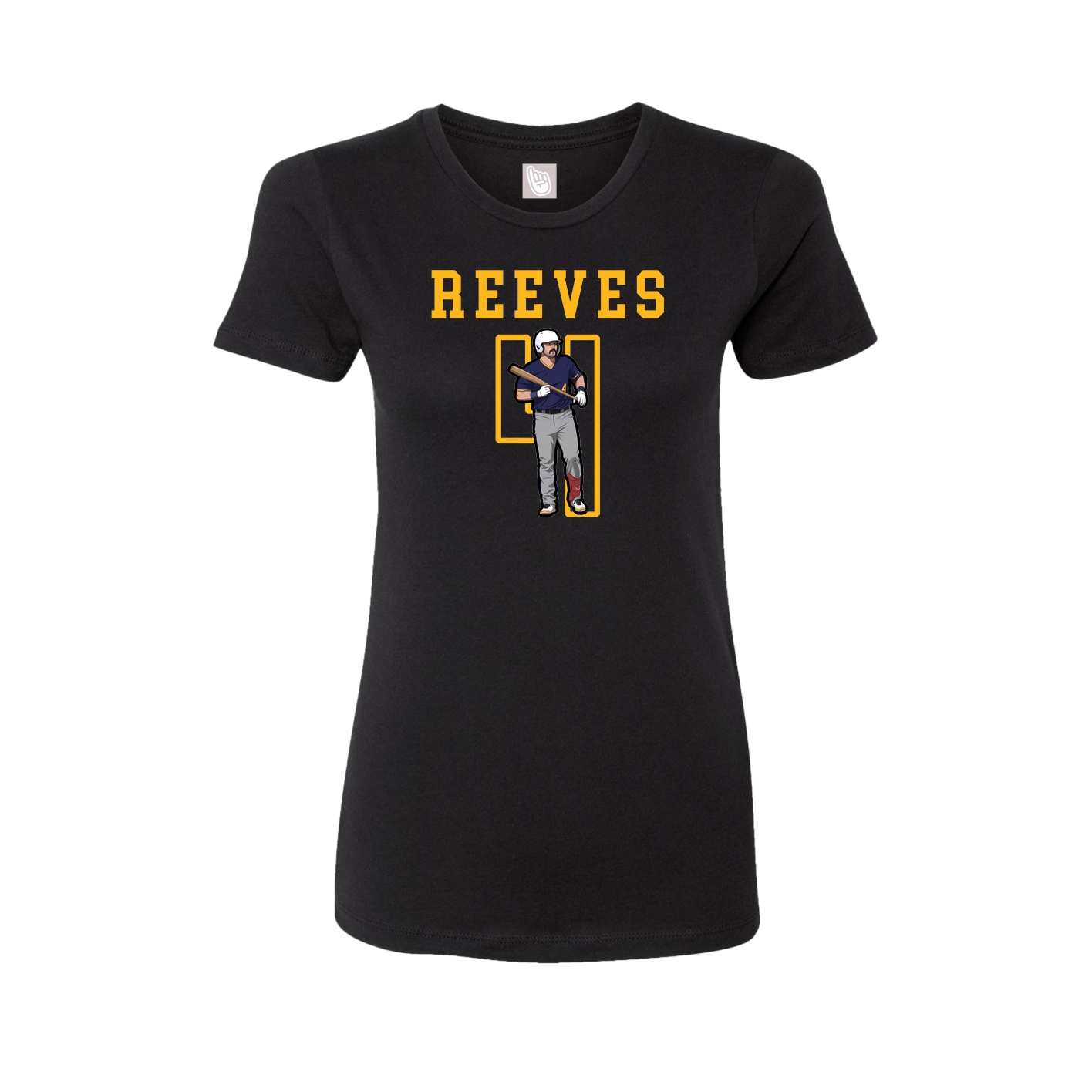 Fitted Women's Tee — Shirsey in Black