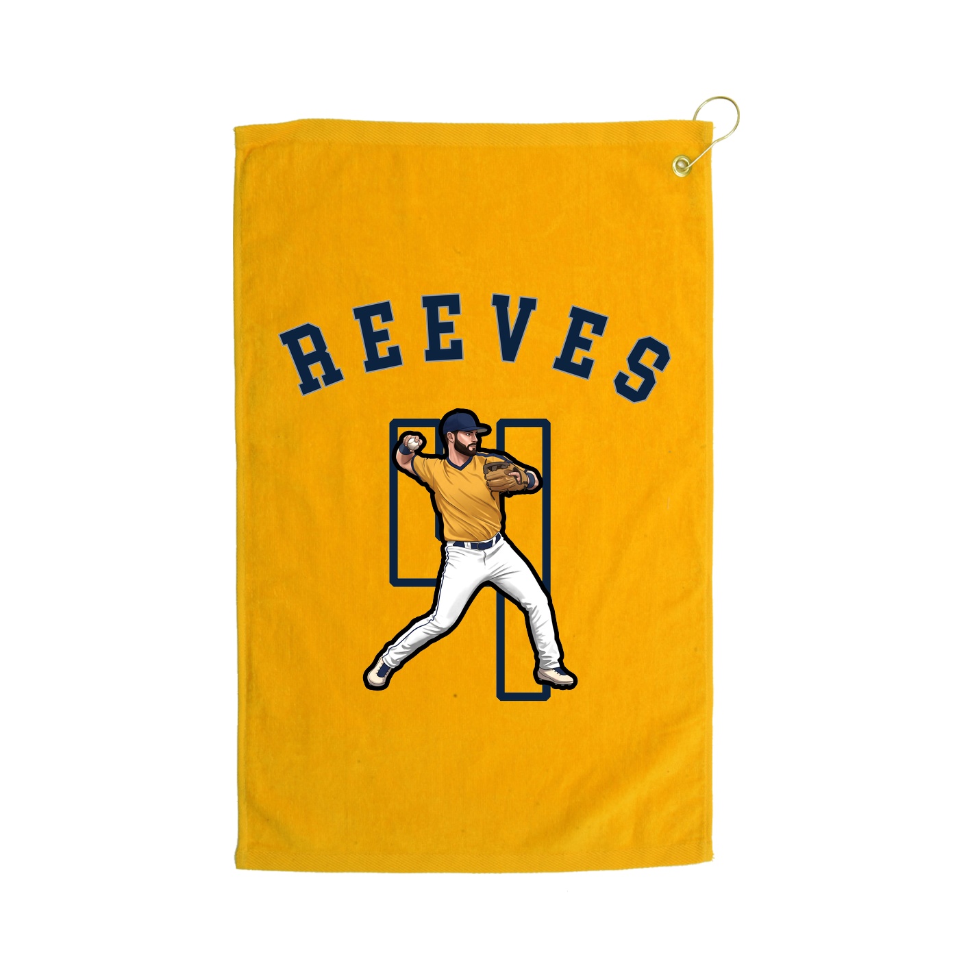 Golf Towel — Shirsey Arch in Gold