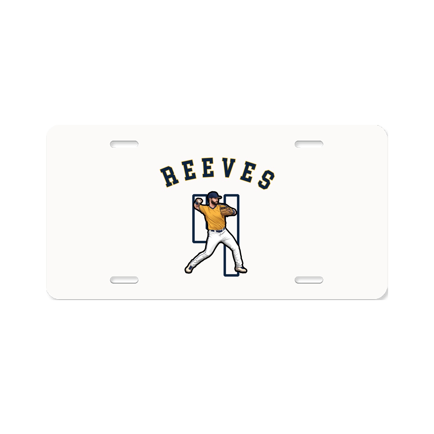 License Plate — Shirsey Arch in Classic