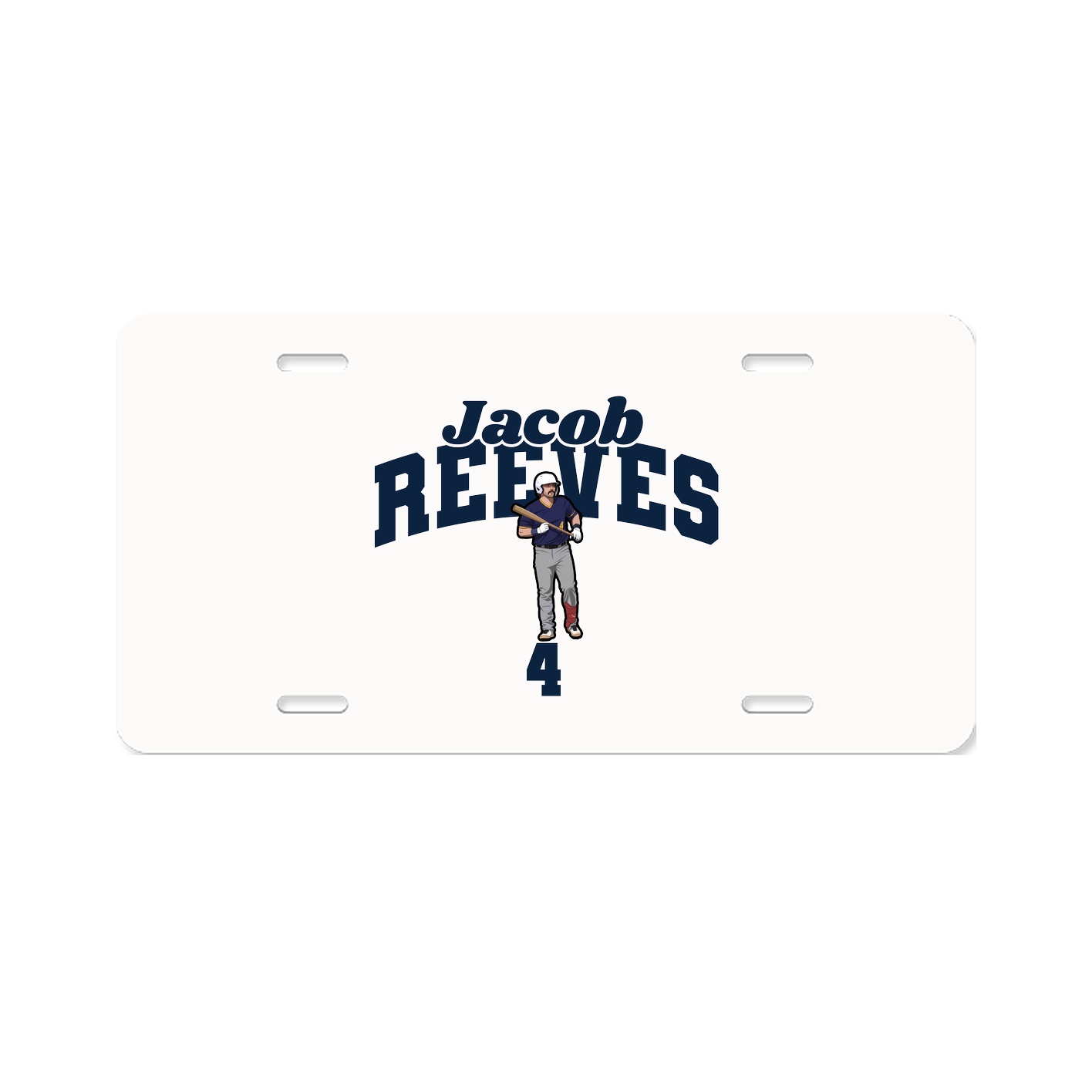 License Plate — Signature Arch in Classic