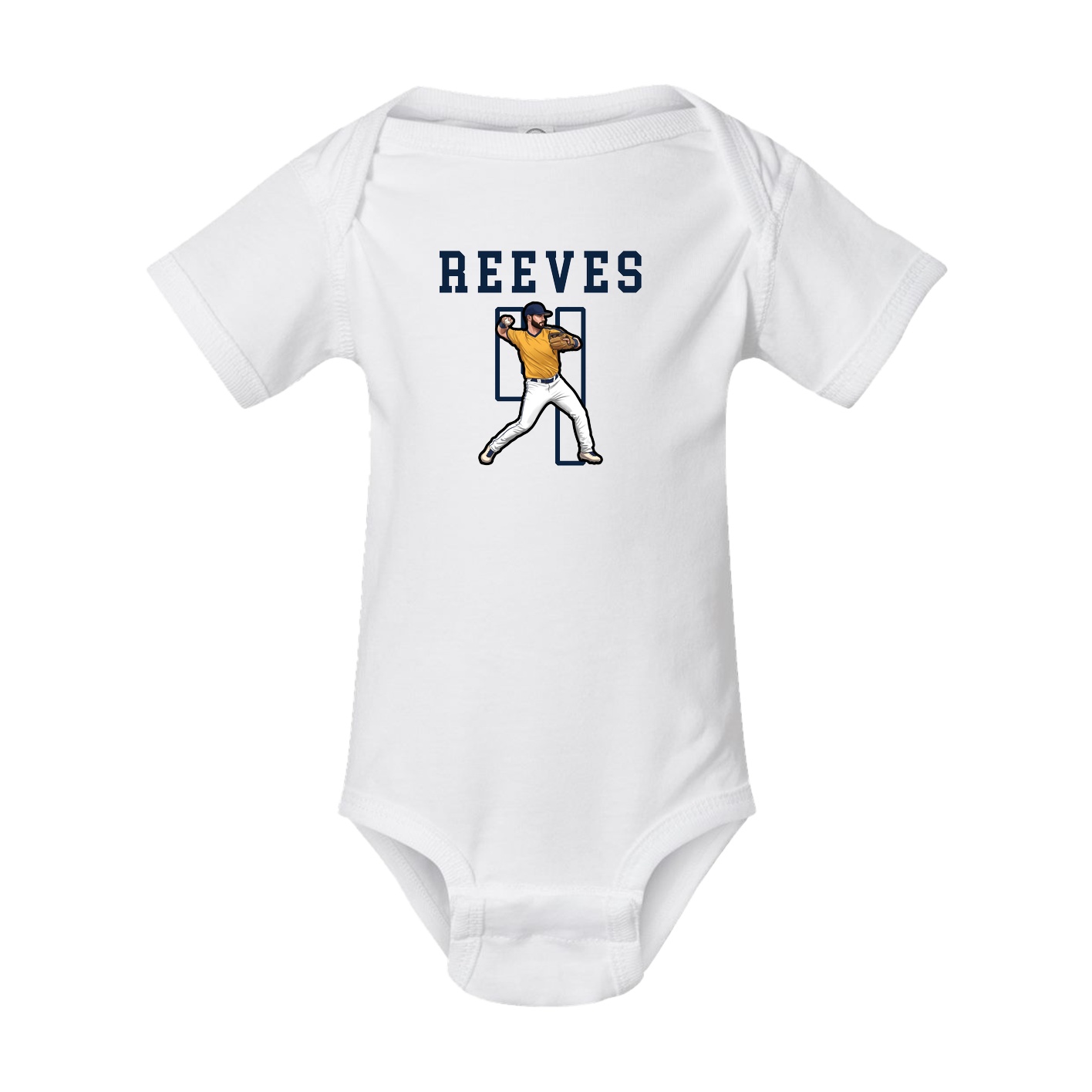 Baby Onesie — Shirsey in White