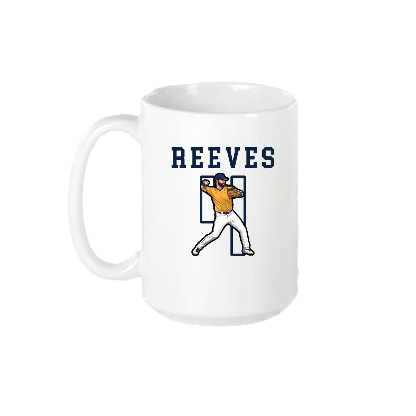 15oz Coffee Mug — Shirsey in White