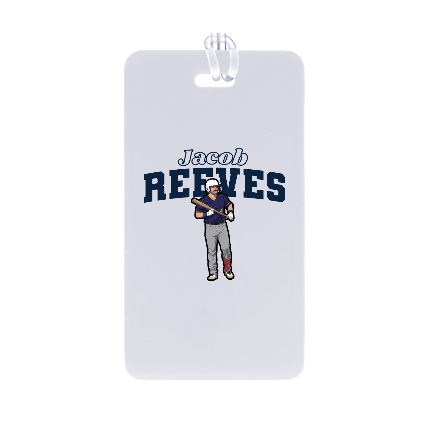Bag Tag — Name Arch in Classic