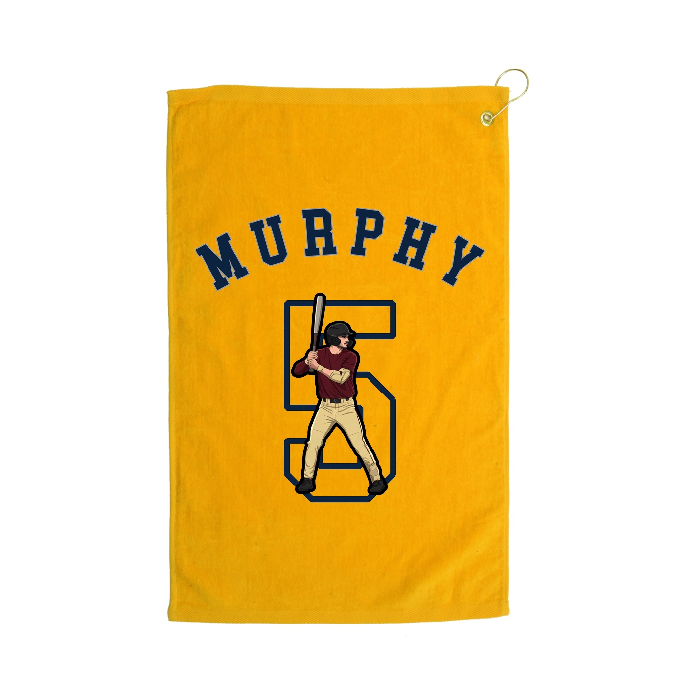 Golf Towel — Shirsey Arch in Gold