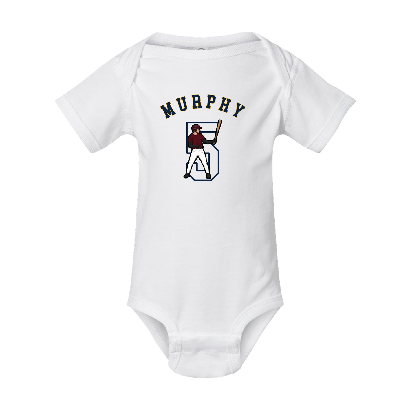 Baby Onesie — Shirsey Arch in White