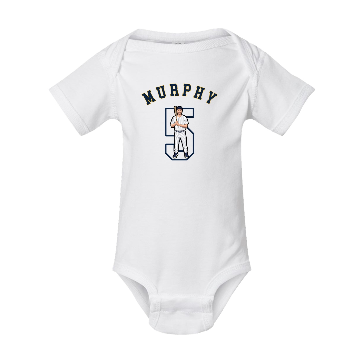 Baby Onesie — Shirsey Arch in White