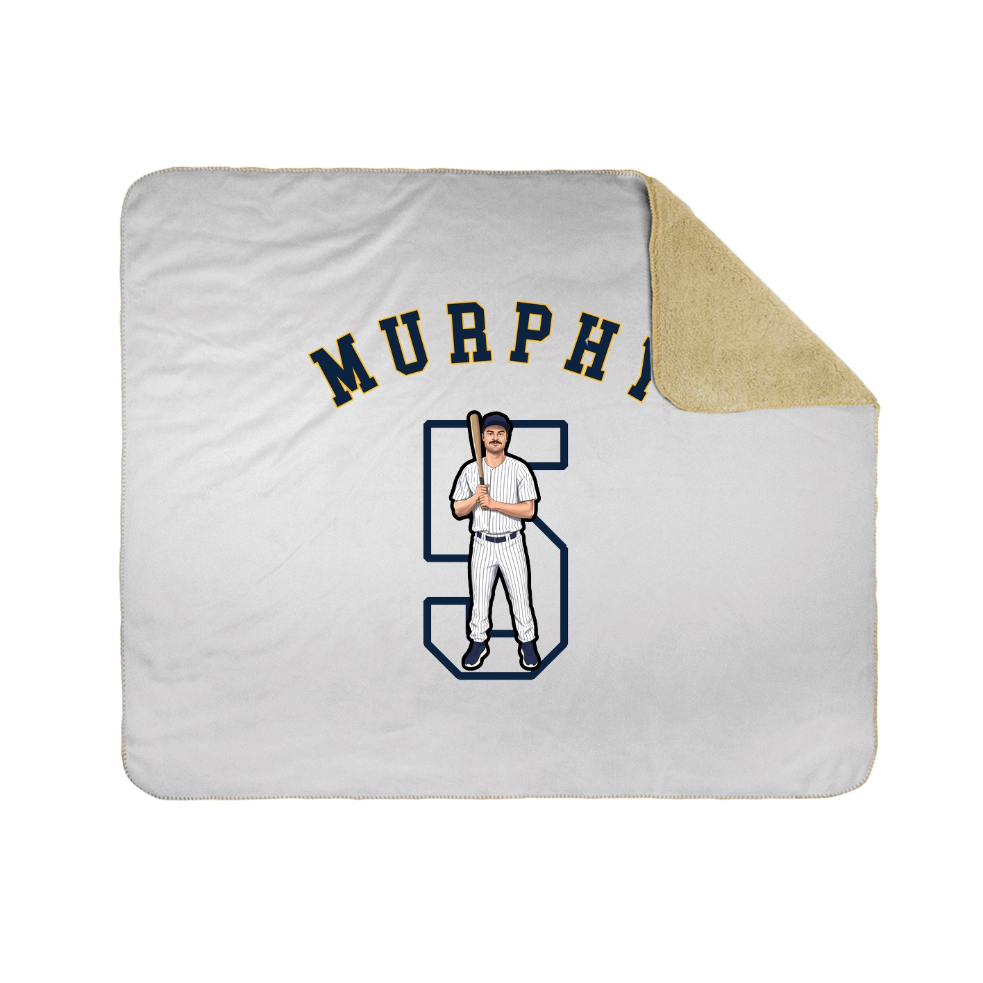 Throw Blanket — Shirsey Arch in White