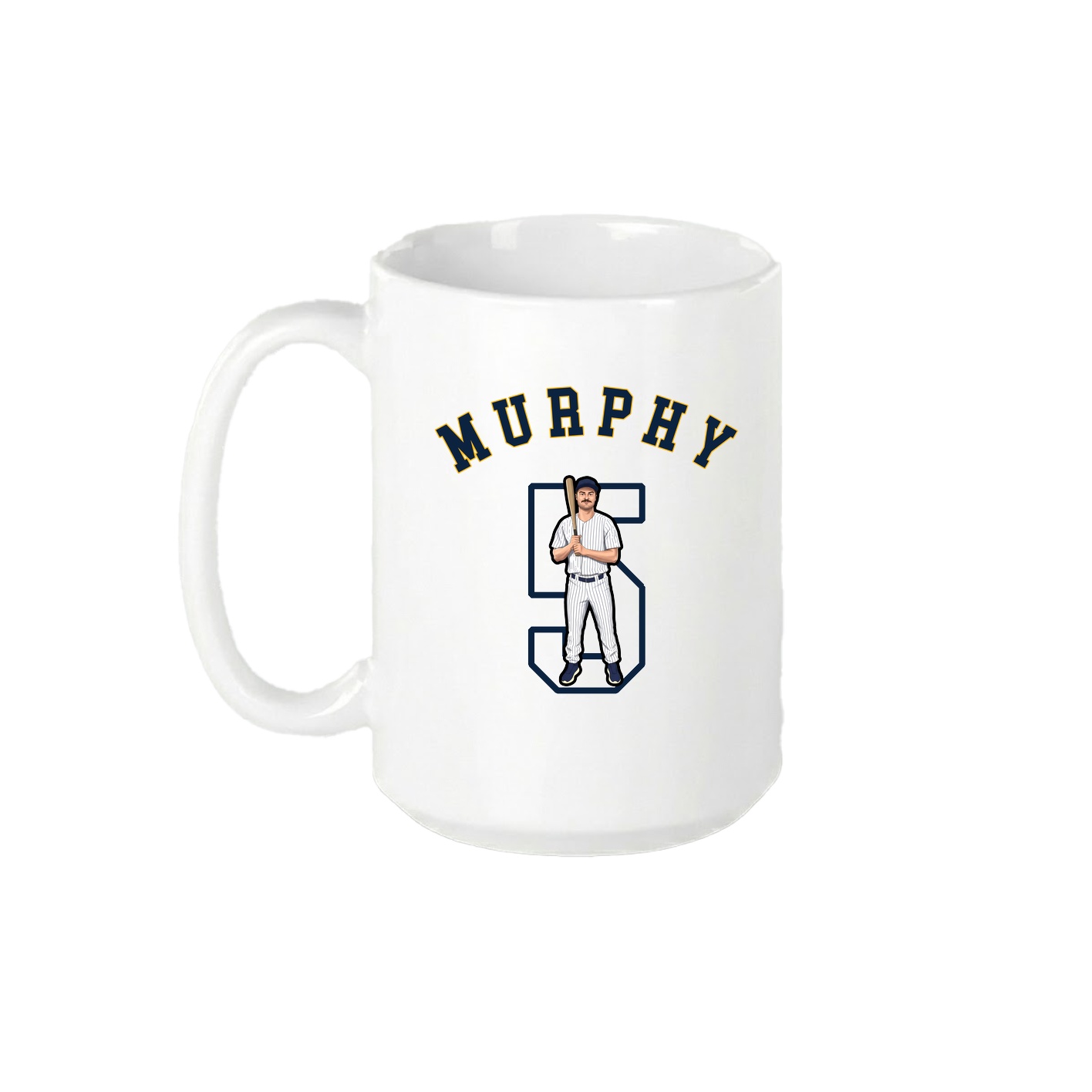15oz Coffee Mug — Shirsey Arch in White
