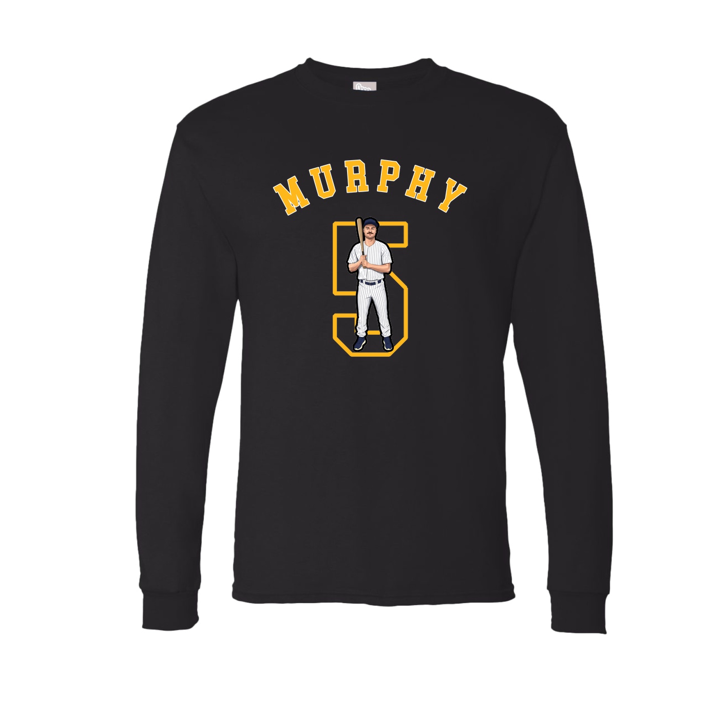 Long Sleeve Tee — Shirsey Arch in Black
