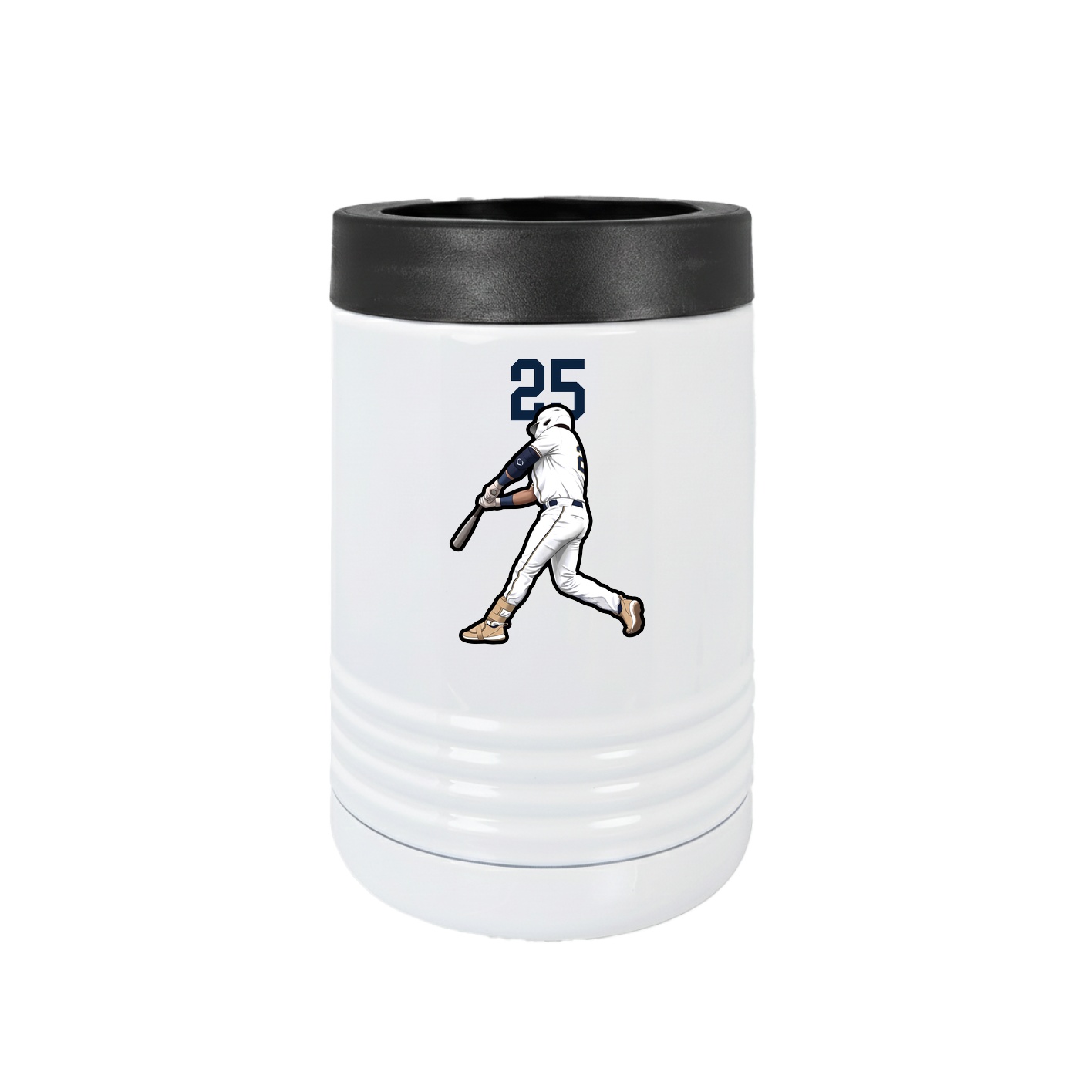 Beverage Holder — Number Top in White