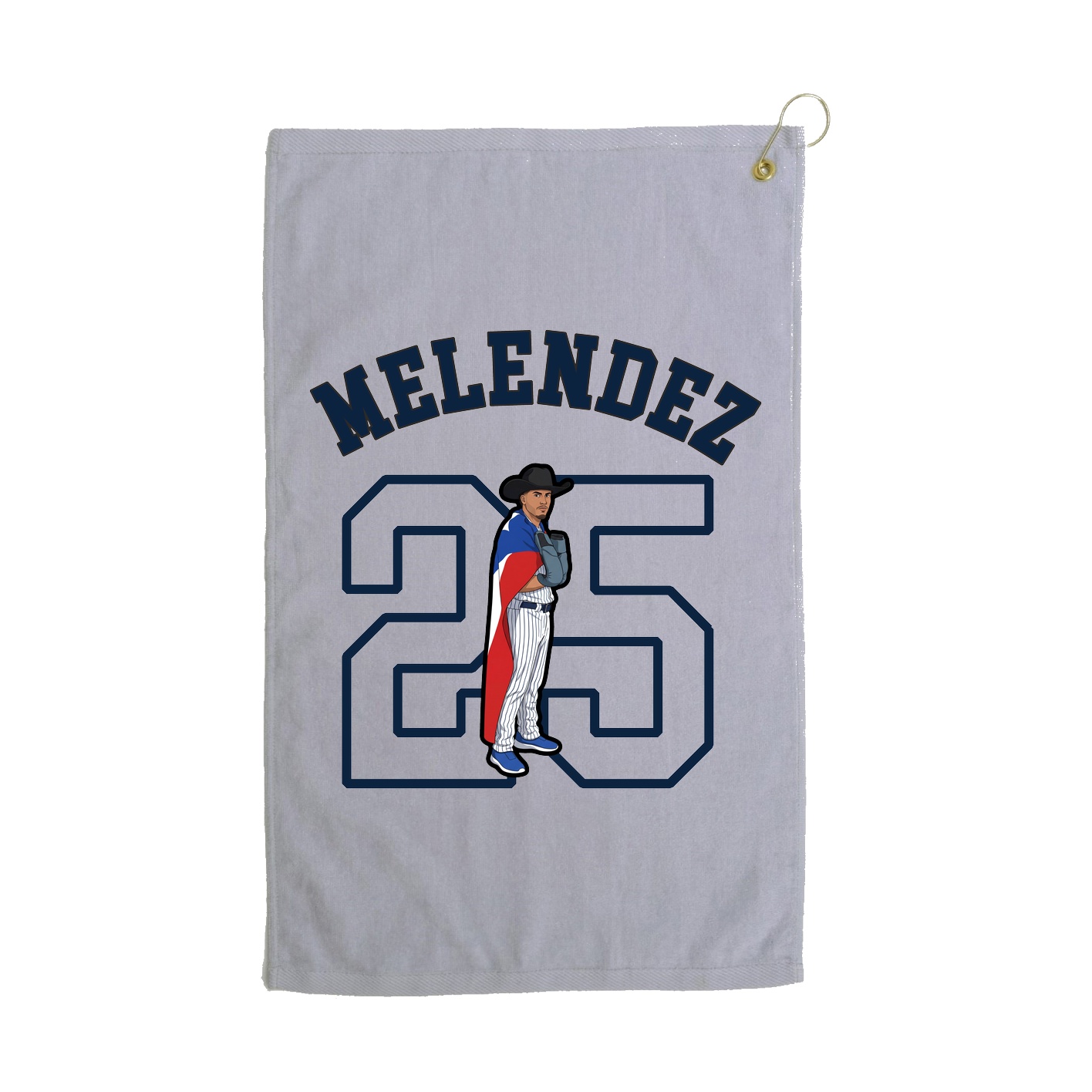 Golf Towel — Shirsey Arch in Grey