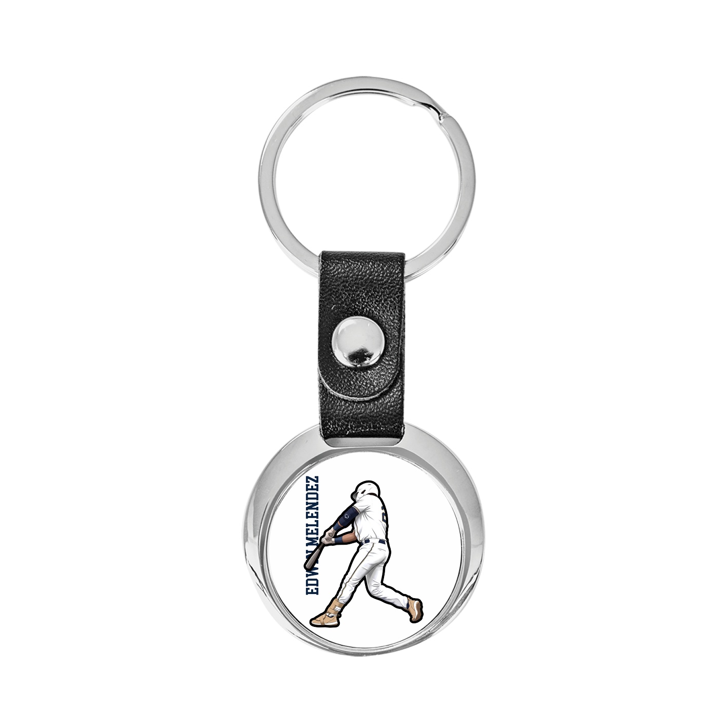Key Chain — Name Vertical in Classic