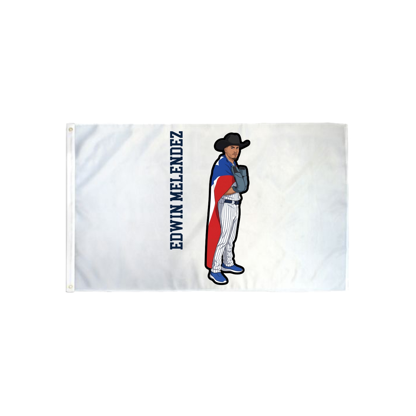 3x5 Flag — Name Vertical in Classic