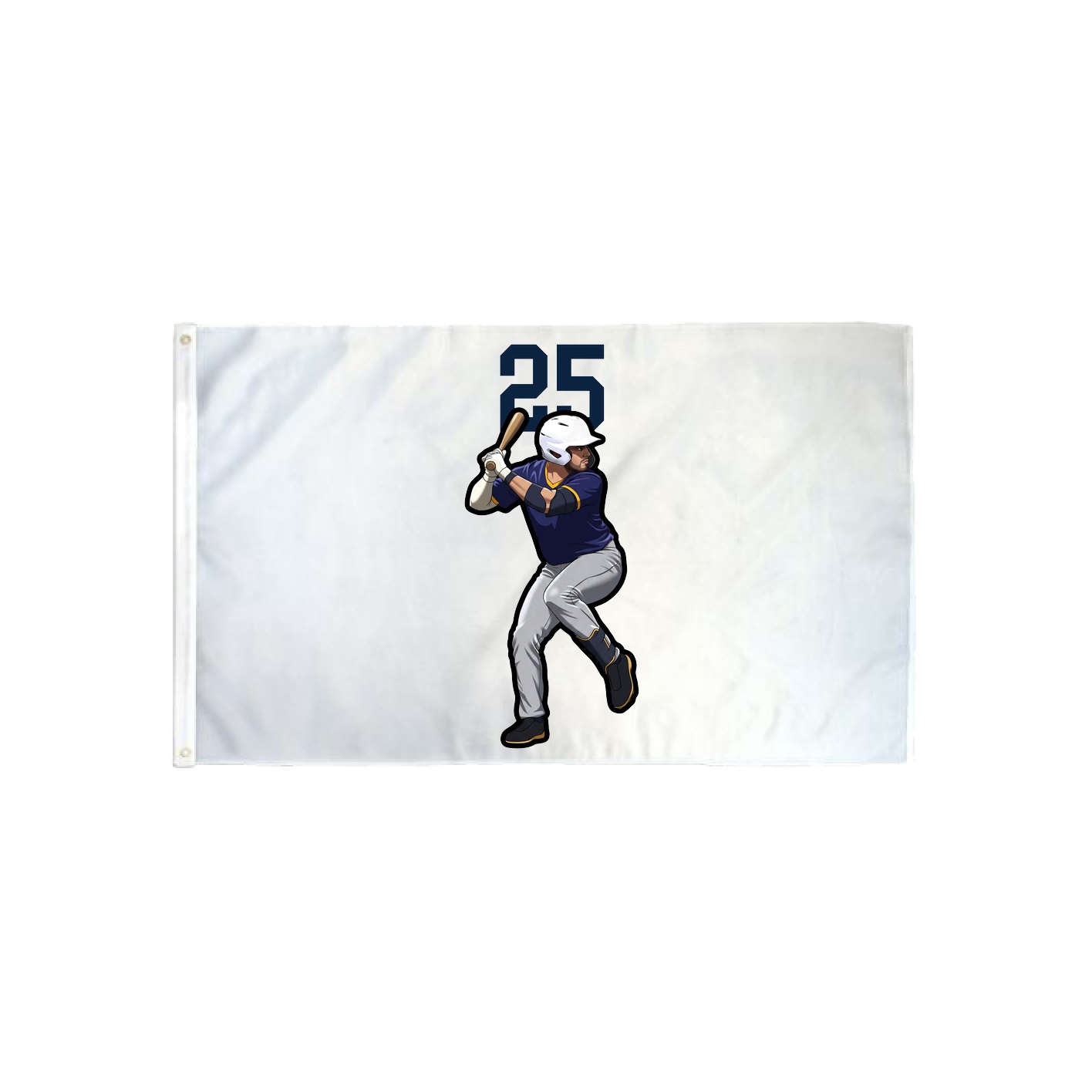 3x5 Flag — Number Top in Classic
