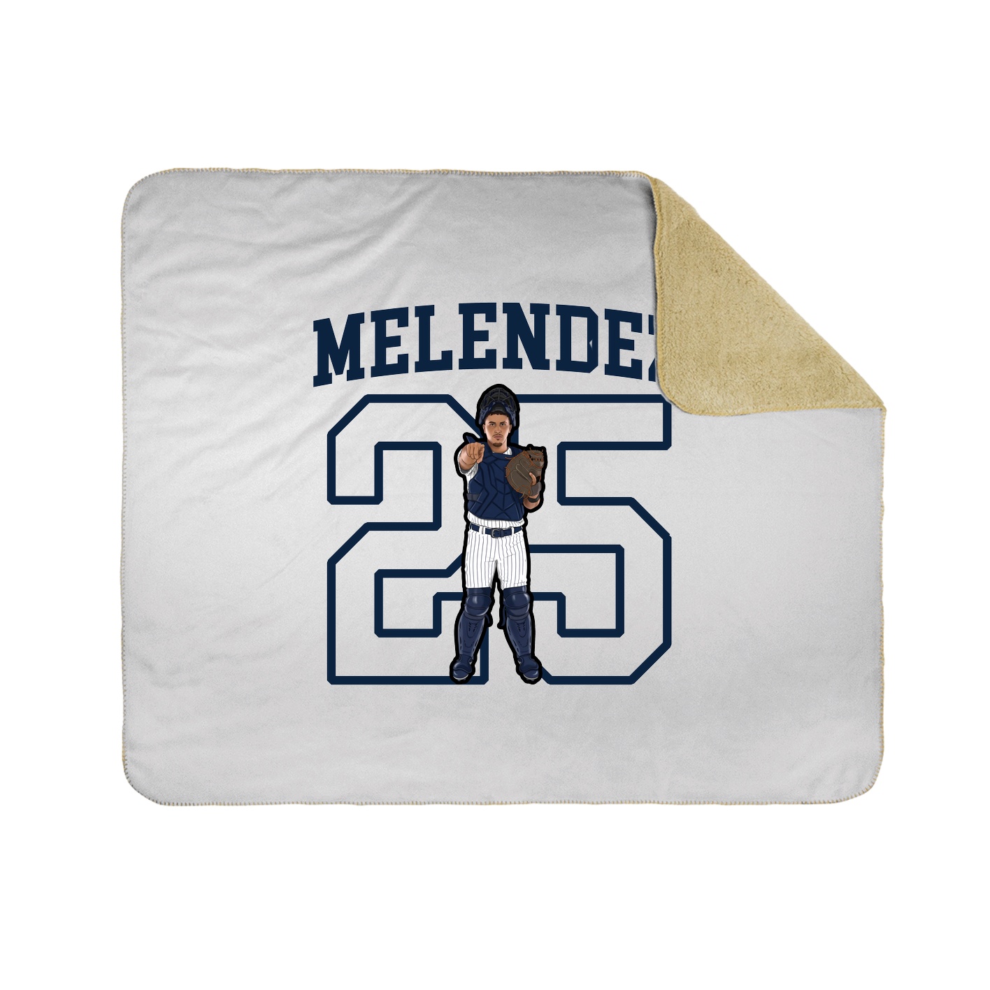 50x60 Sherpa Lined Throw Blanket