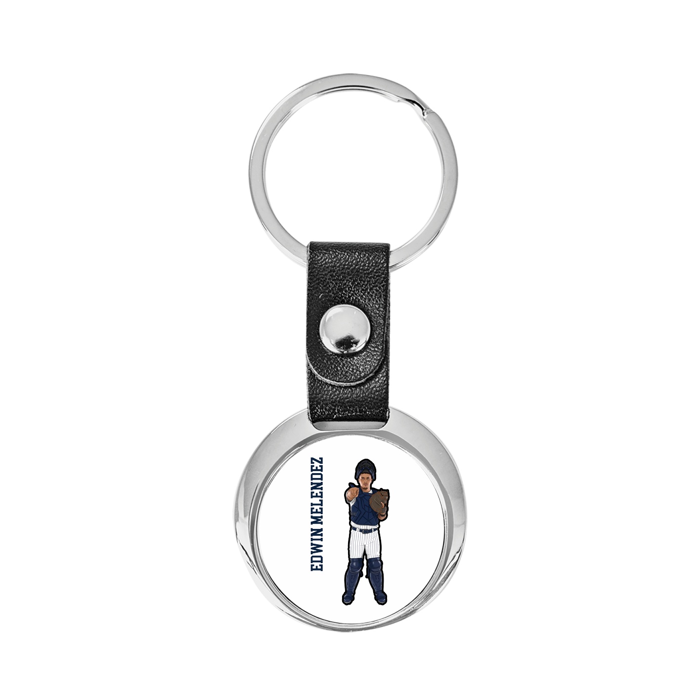 Key Chain — Name Vertical in Classic