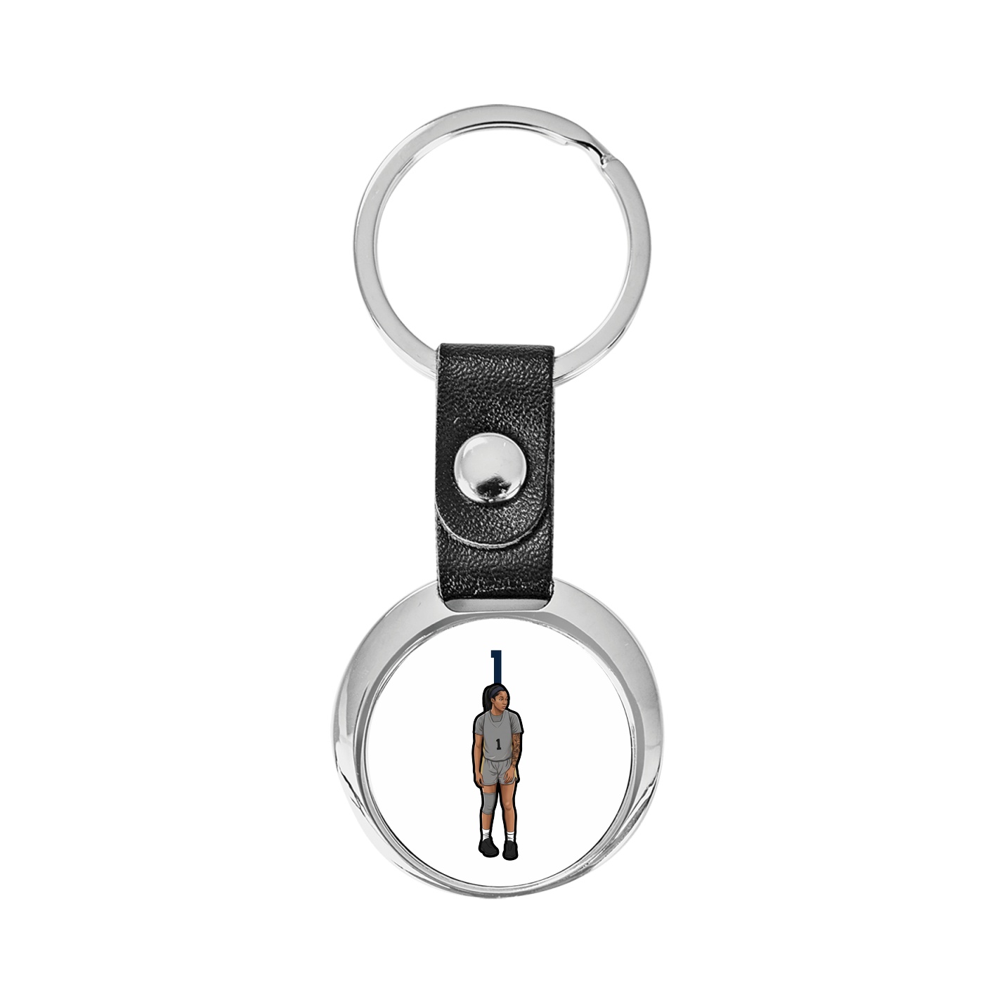 Key Chain — Number Top in Classic