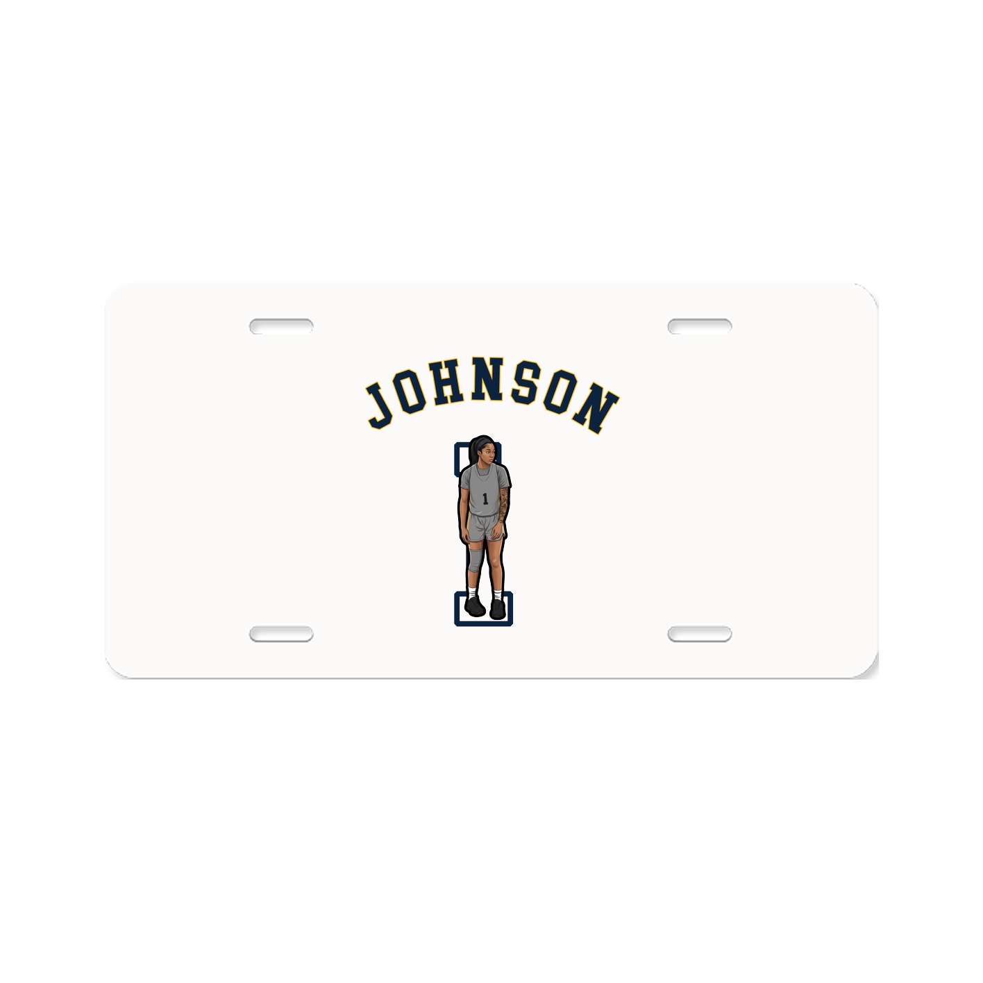 License Plate — Shirsey Arch in Classic