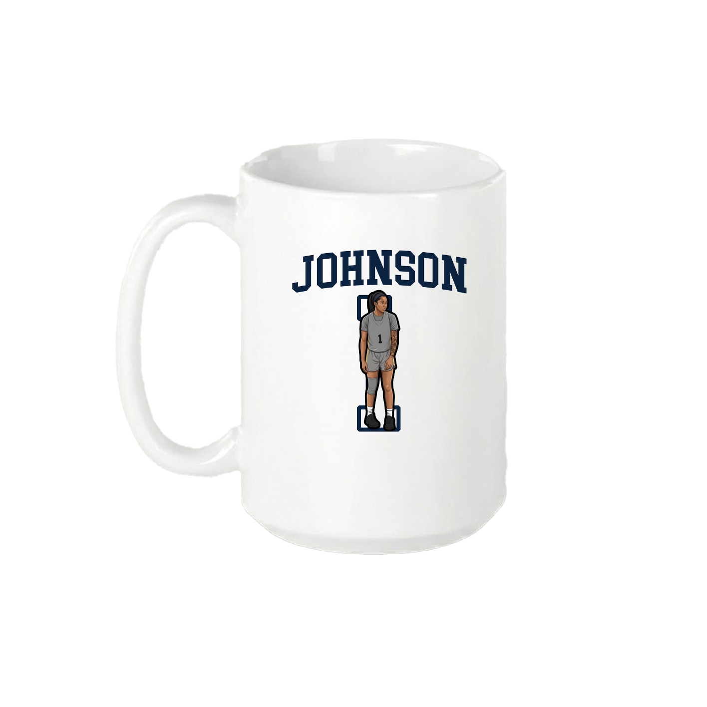 15oz Coffee Mug — Shirsey in White
