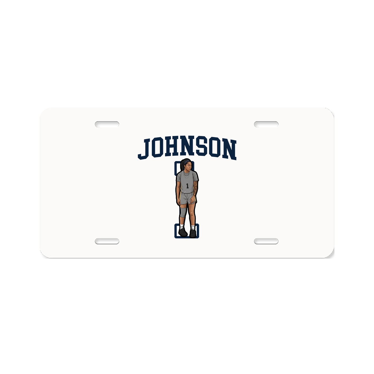 Aluminum License Plate