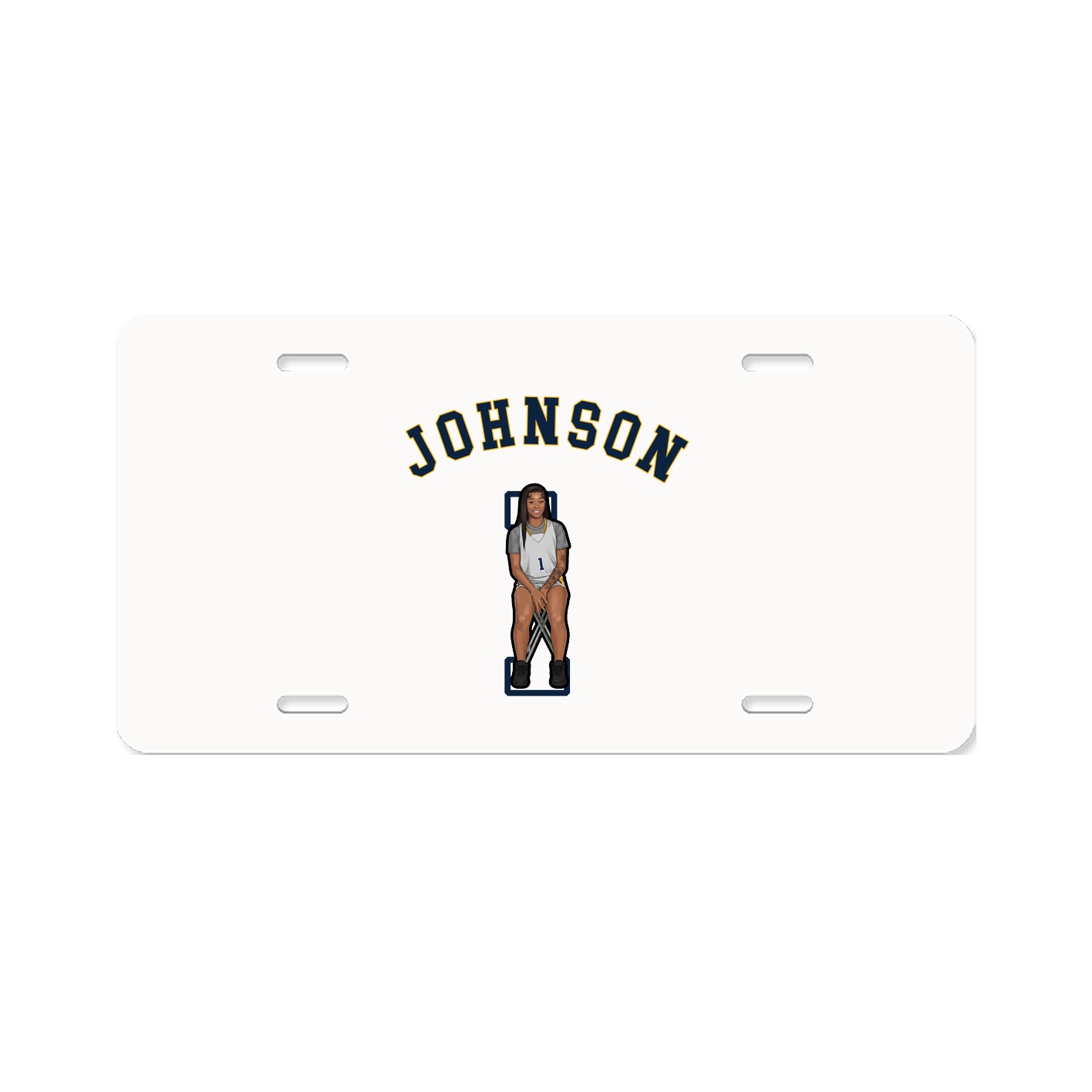 License Plate — Shirsey Arch in Classic