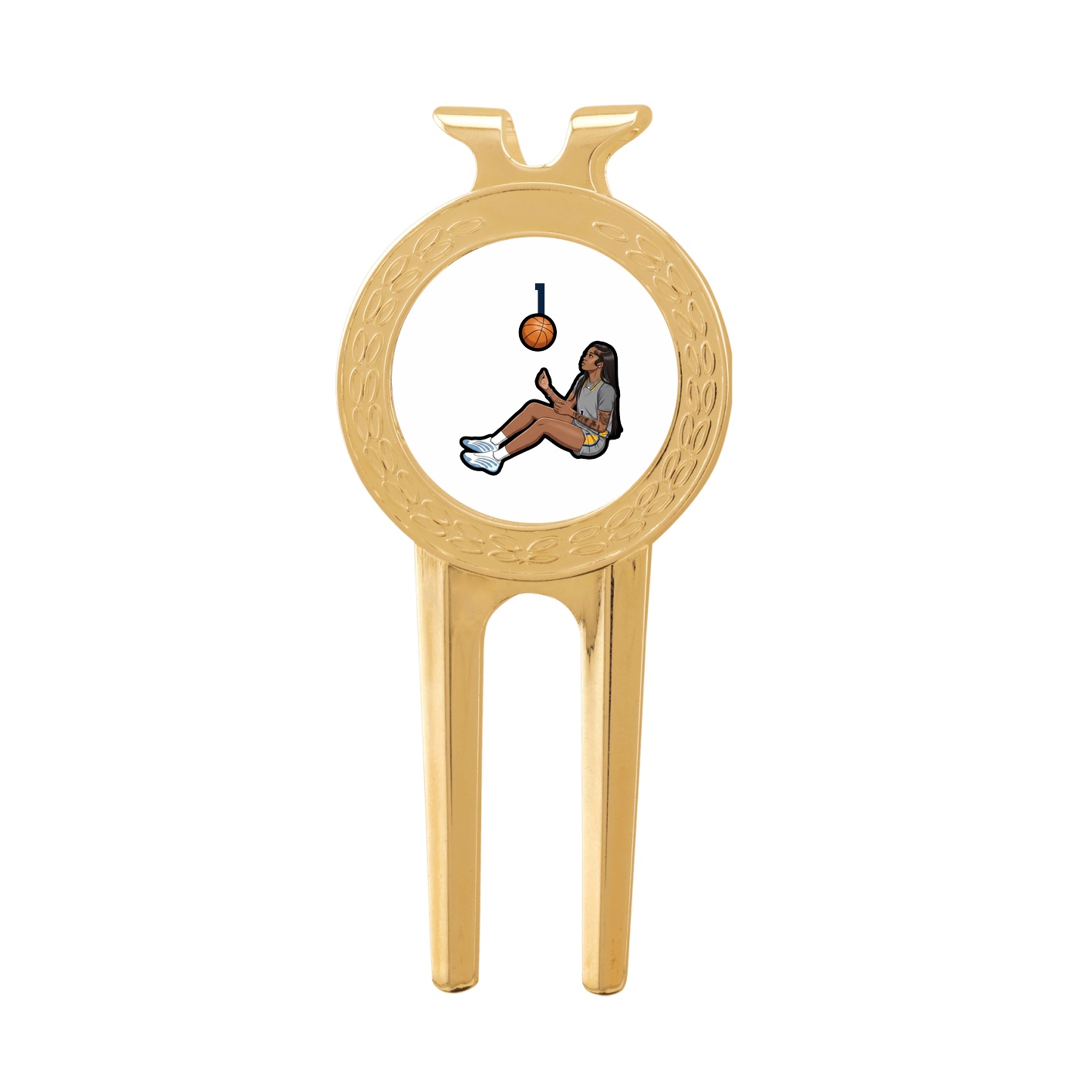 Divot Tool with Ball Marker — Number Top in Classic